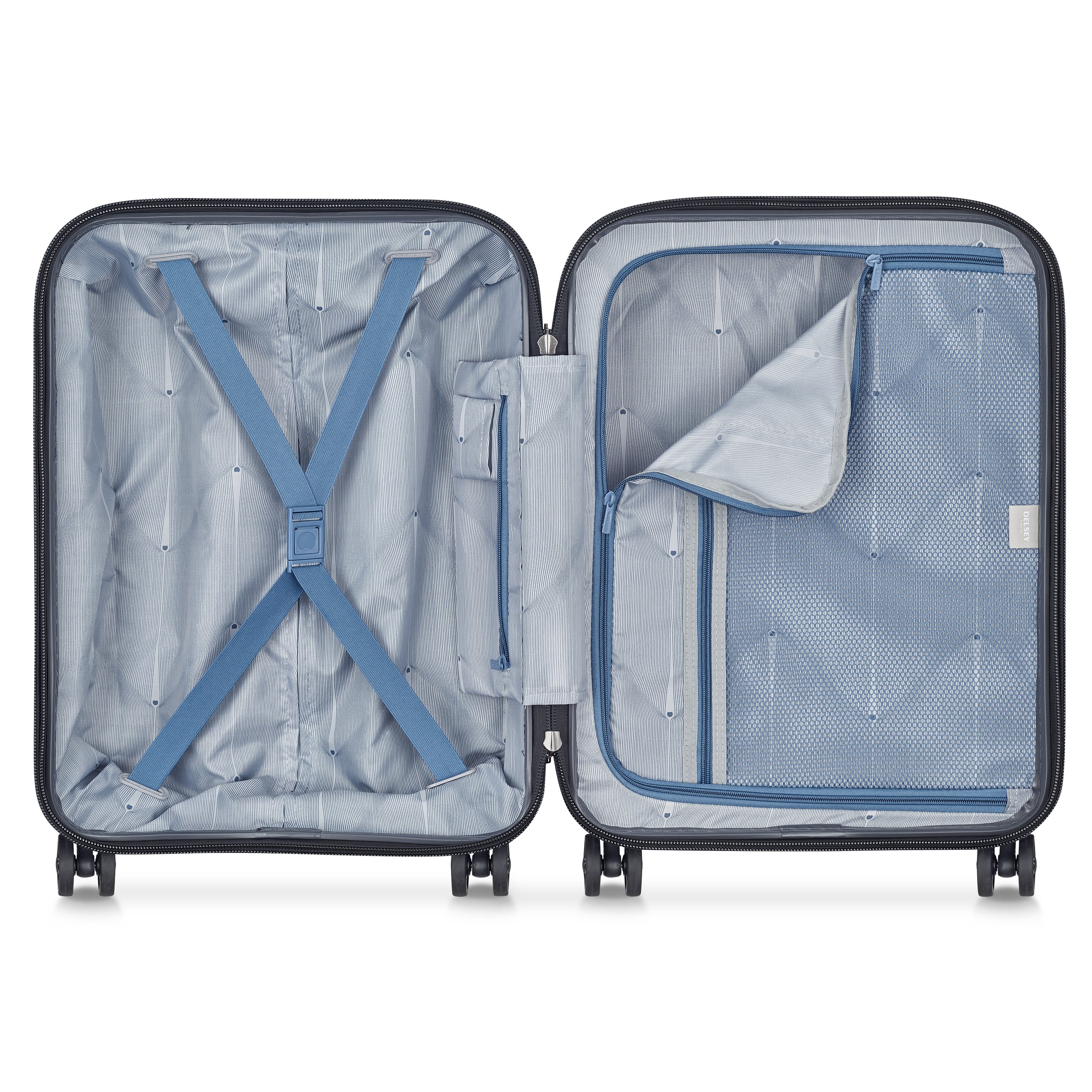 Rigid cabin suitcase DELSEY PARIS Grey