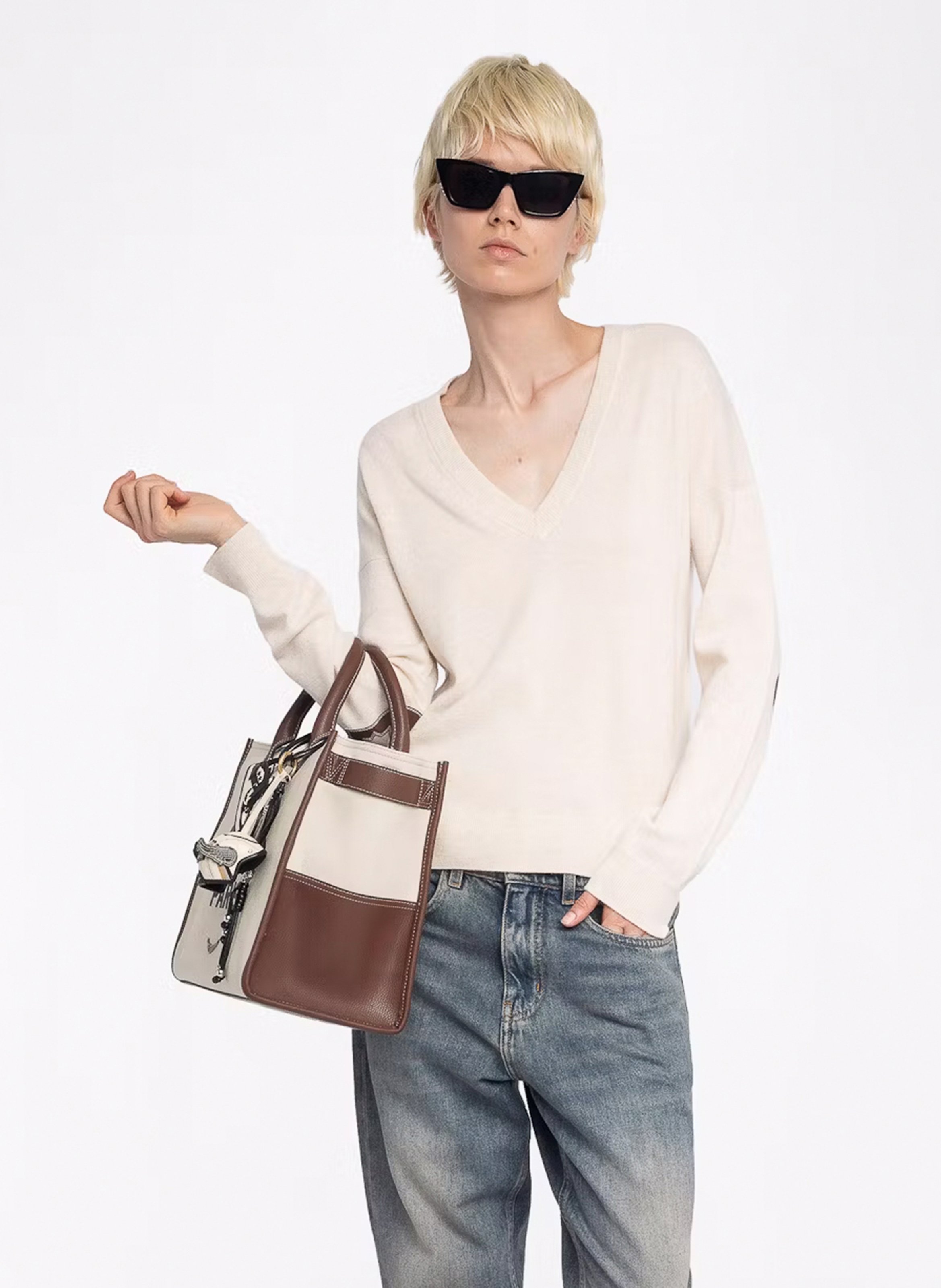 Dolcevita in cachemire ZADIG&VOLTAIRE Bianco