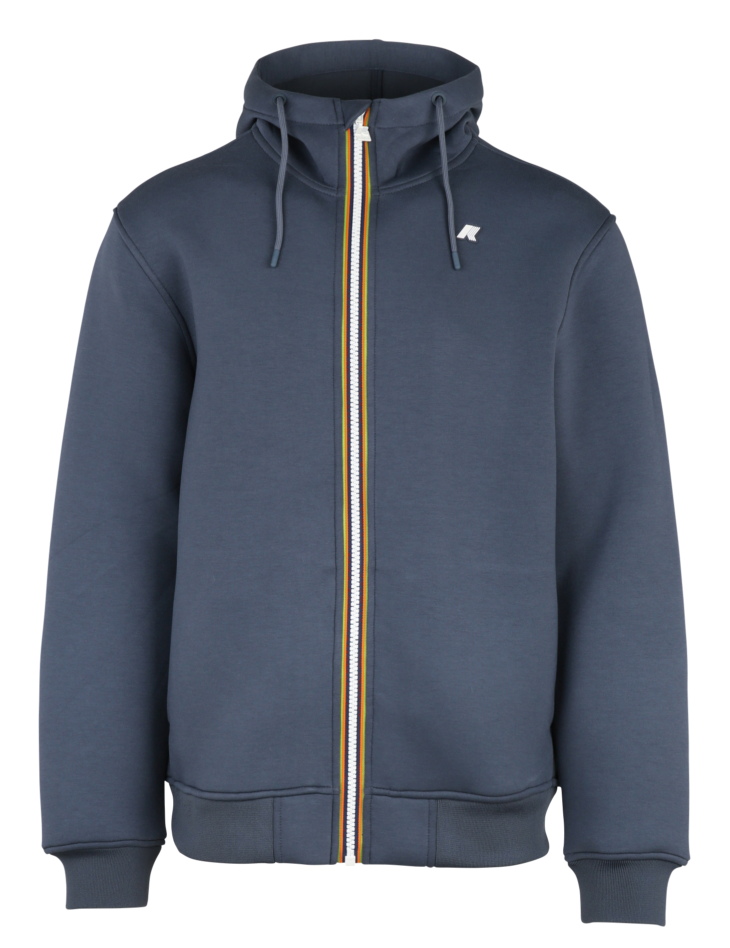Weiter Kapuzen-Zipper-Sweatshirt RAINER SPACER Blue airforce