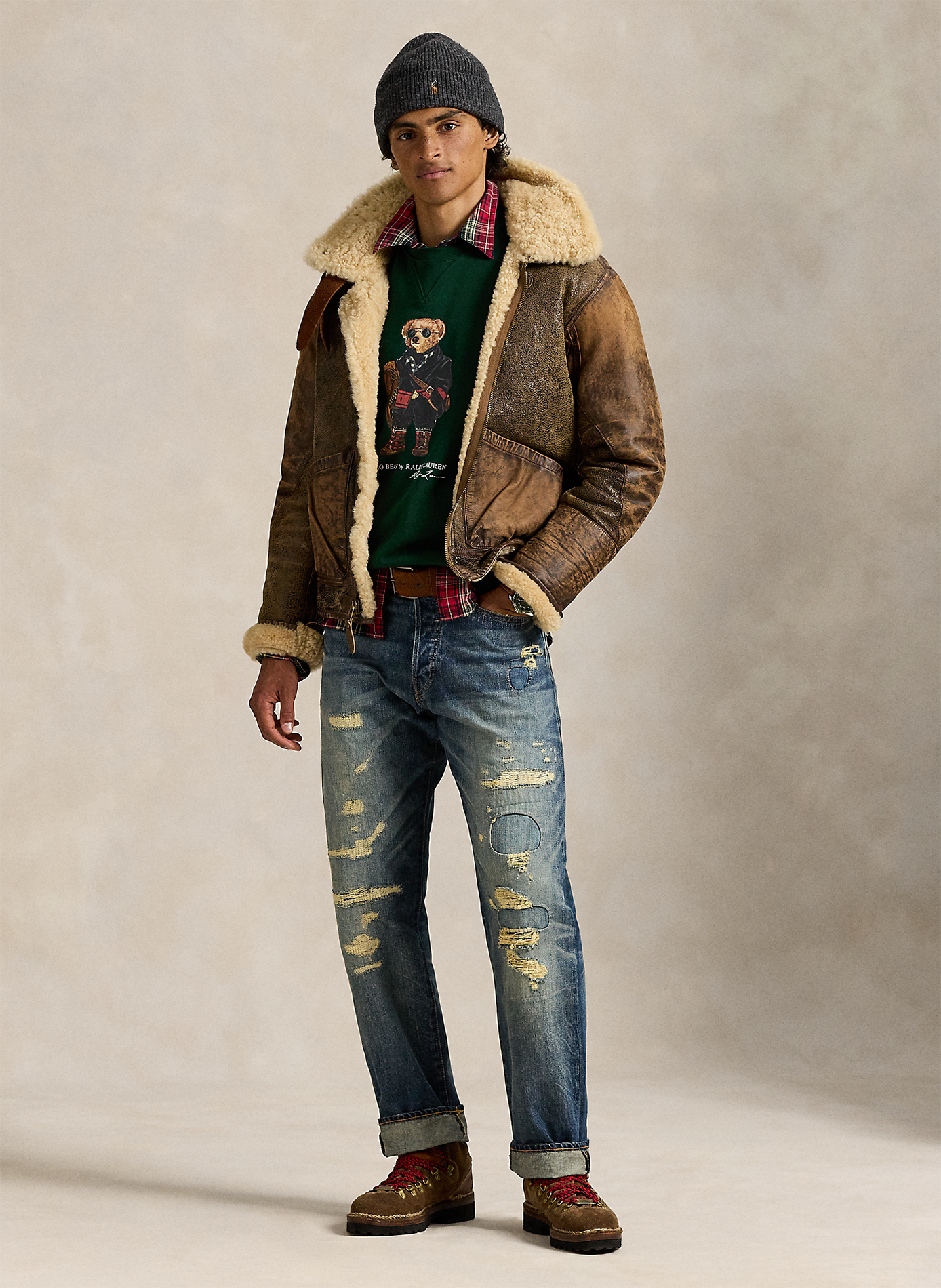 Effen sweater POLO RALPH LAUREN Groen