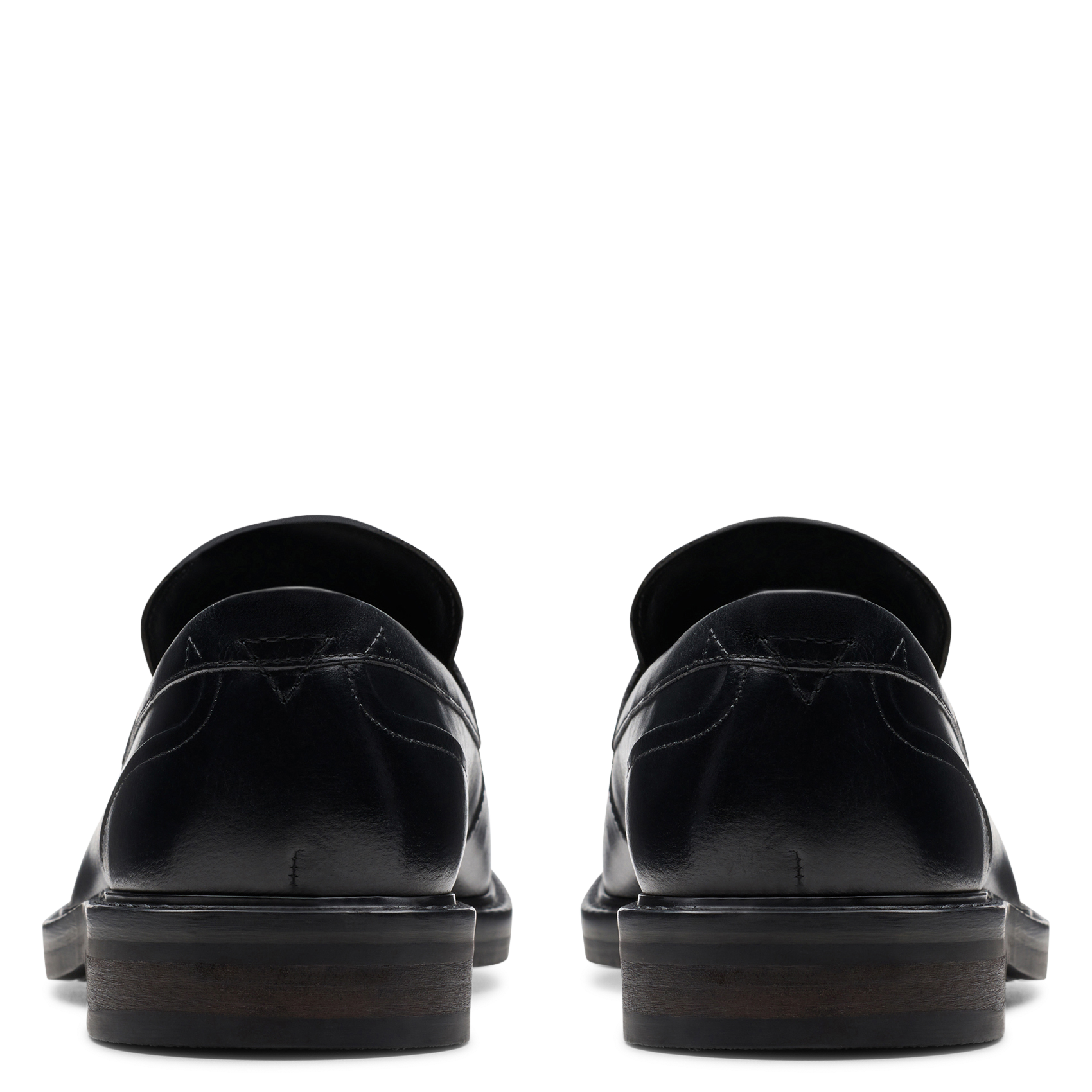 Mocassins en cuir CLARKS Noir