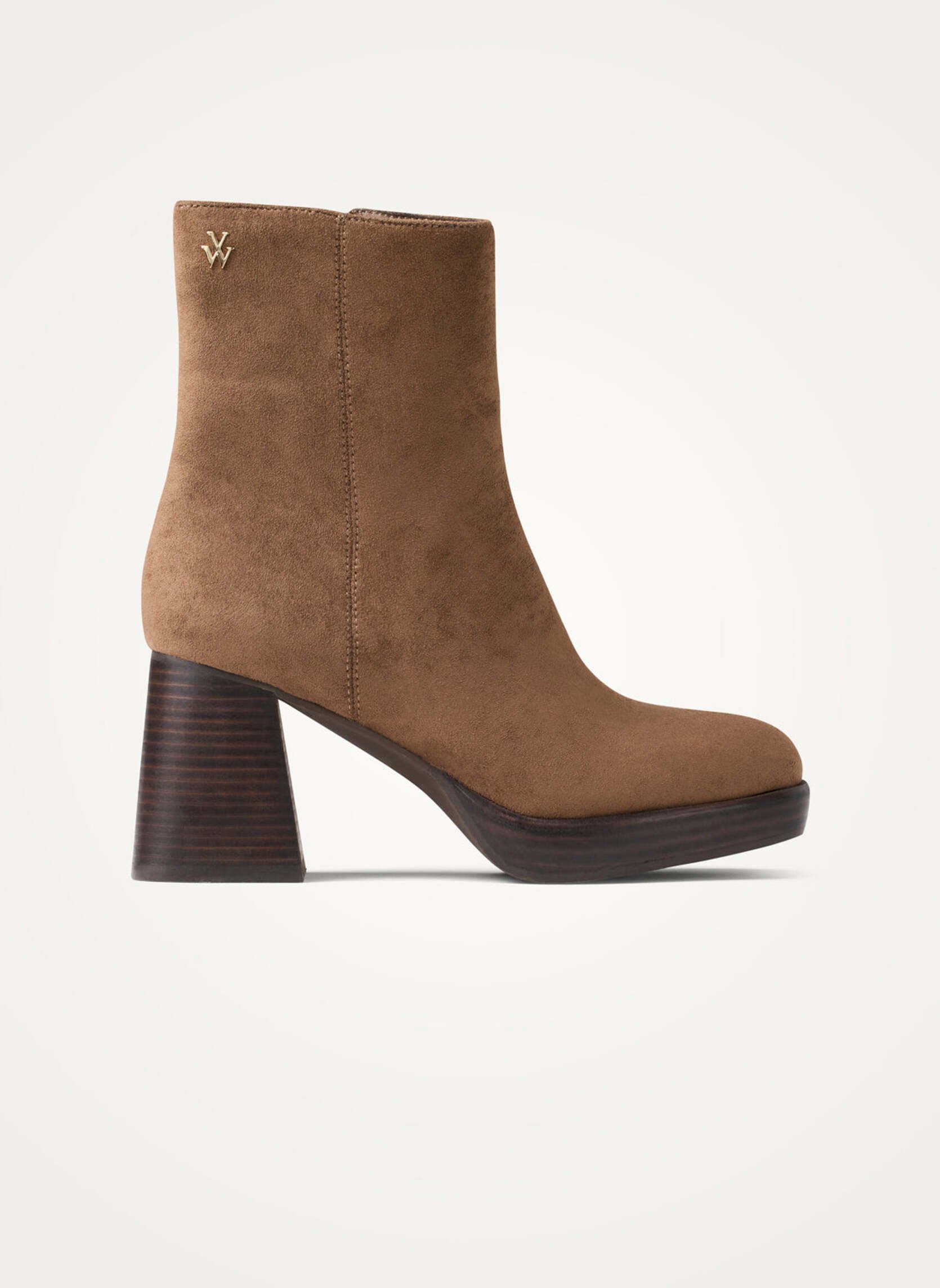 Ankle boots with heel VANESSA WU Beige