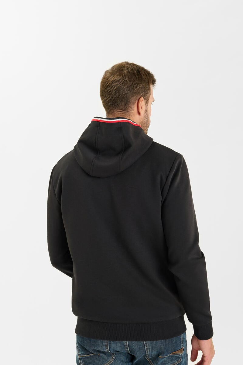 Hooded sweatshirt LE TEMPS DES CERISES Black