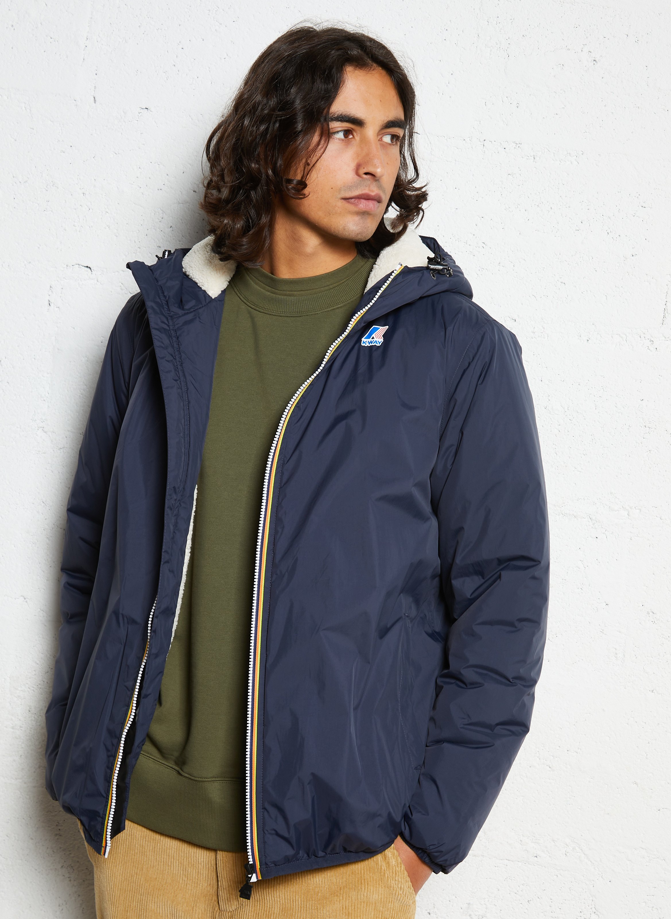 Doudoune col montant K-WAY