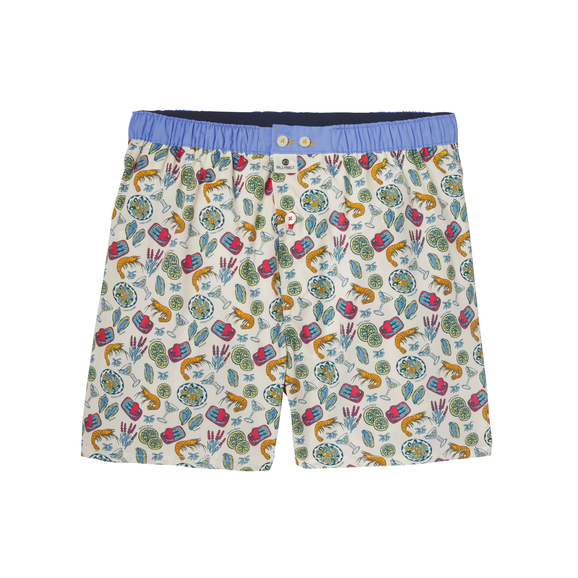 Organic cotton boxer shorts BILLYBELT White