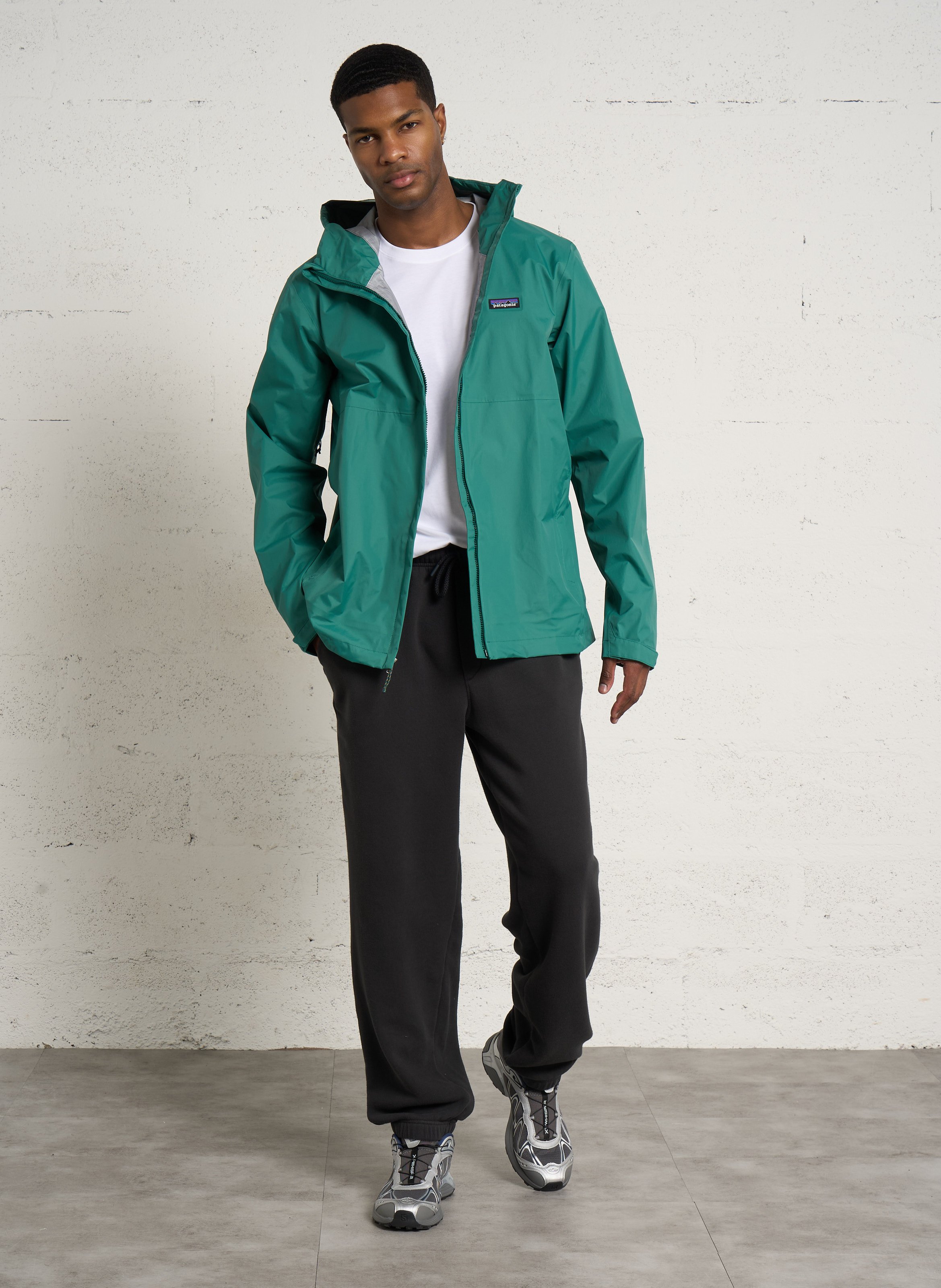 Regenjacke mit Kapuze PATAGONIA Grun