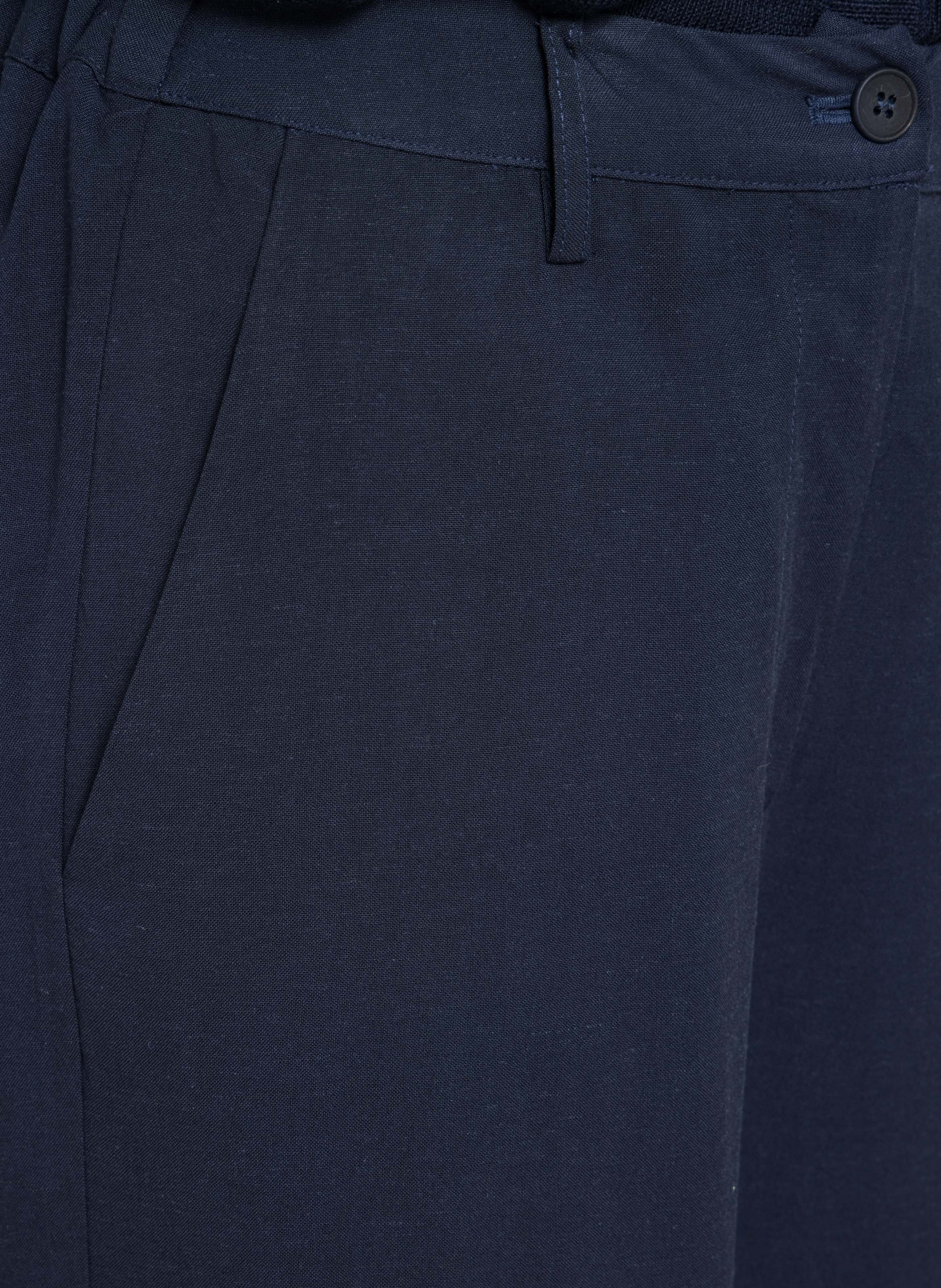 Fließende weite Hose BELLA JONES Blau