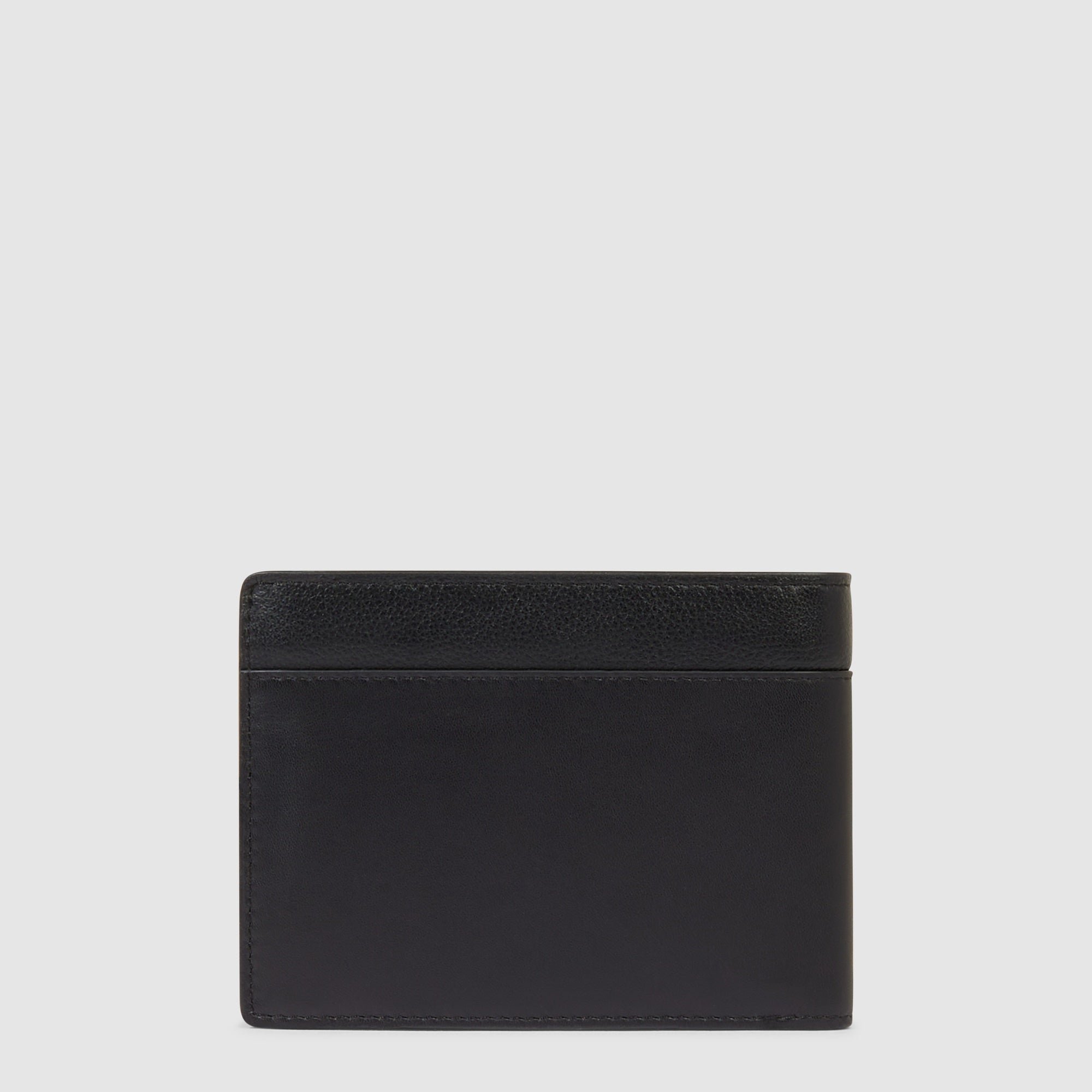Babylon leather wallet PIQUADRO Black