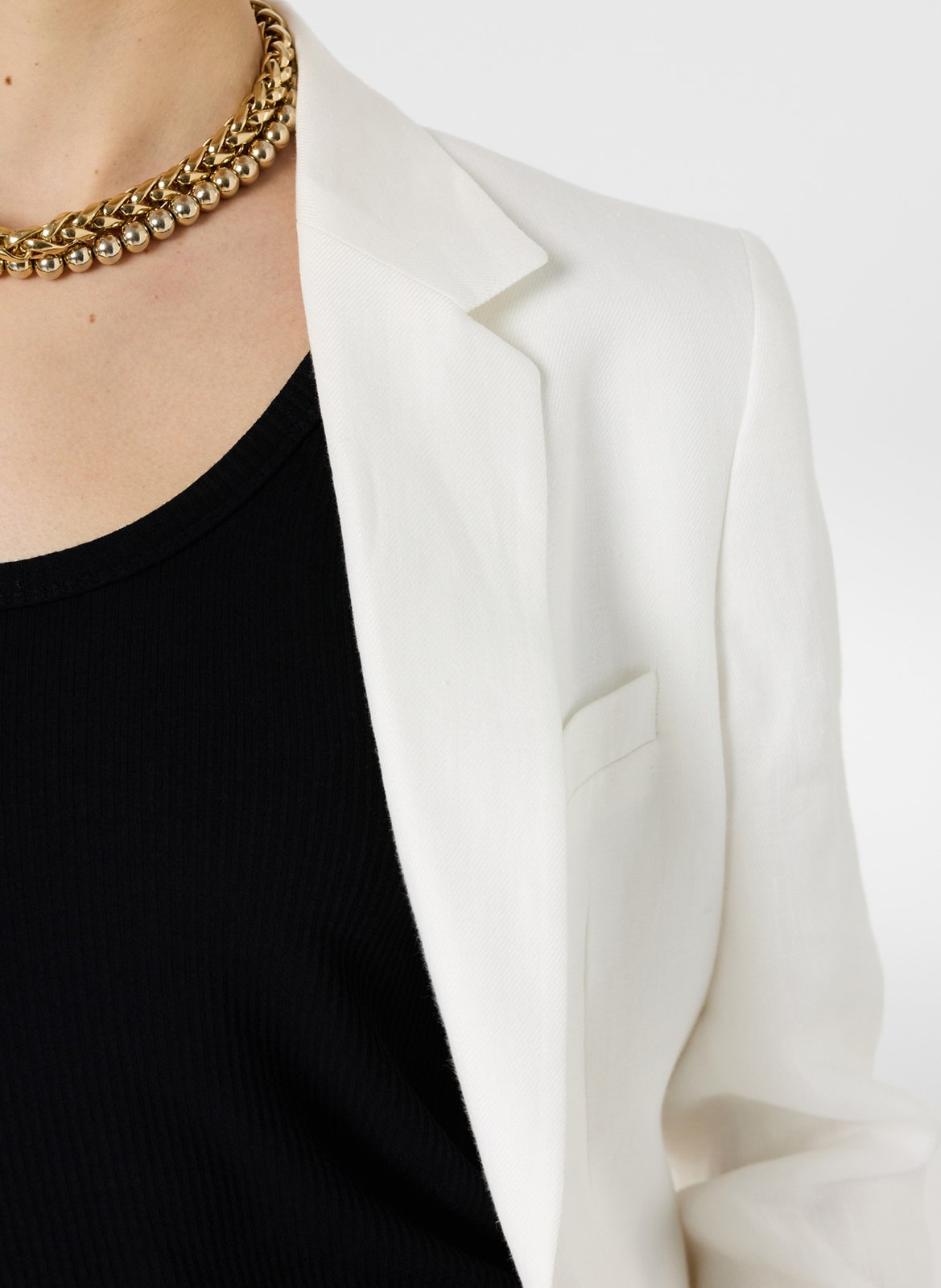 Leinen-Blazer GERARD DAREL Beige