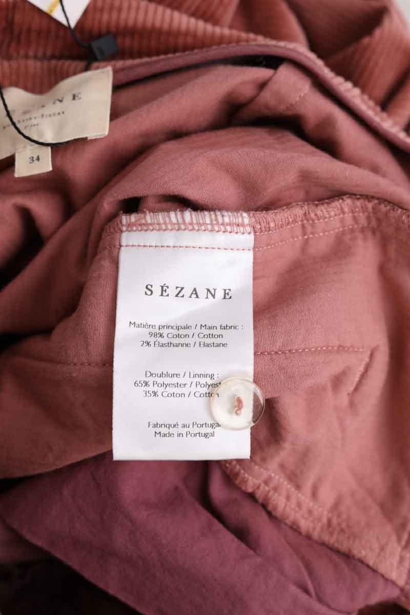 Pantalon large SEZANE - Seconde main Rose
