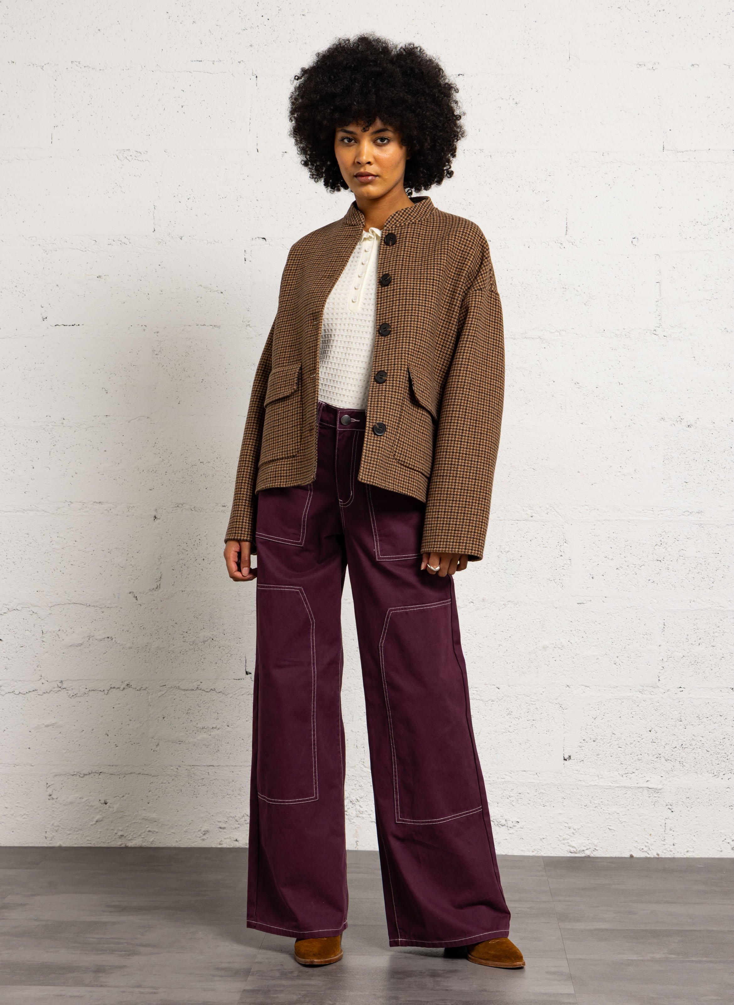 Sherpa scarf - Look 1