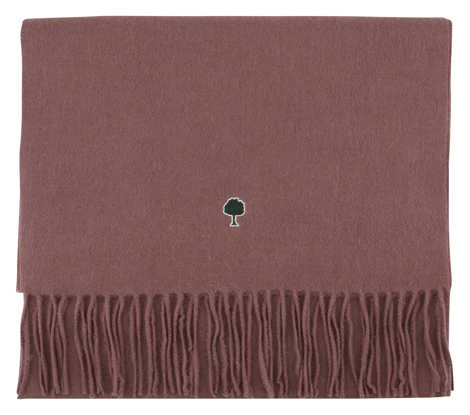 Wool-blend scarf FAGUO Purple