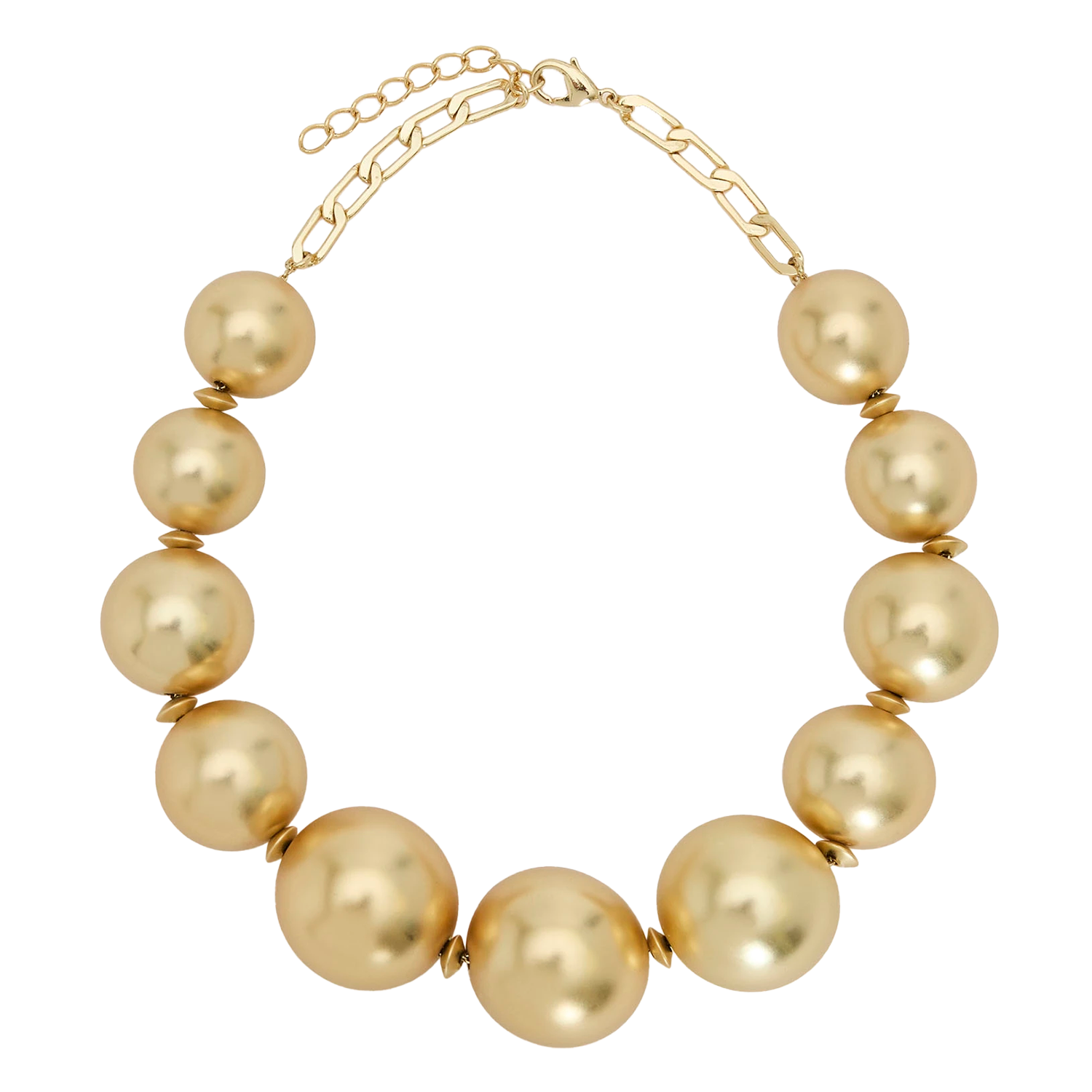 Collier à grosses perles TARA JARMON Doré