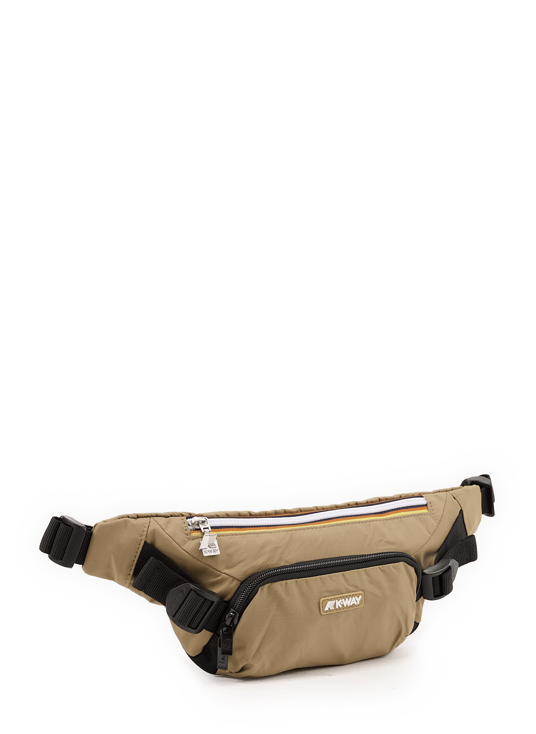 Hüfttasche aus wasserdichtem Nylon | Beige K-WAY Damen