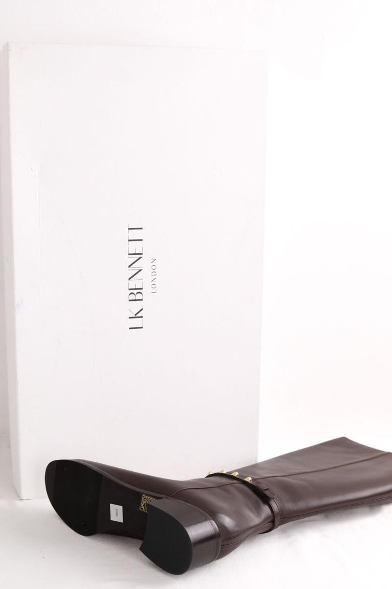 Boots LK BENNETT - Seconde Main Brown