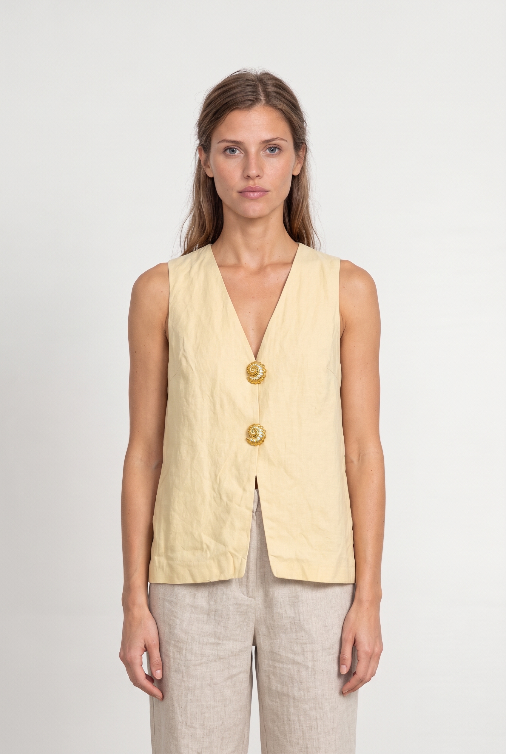 Top & débardeur SEZANE - Seconde main Jaune