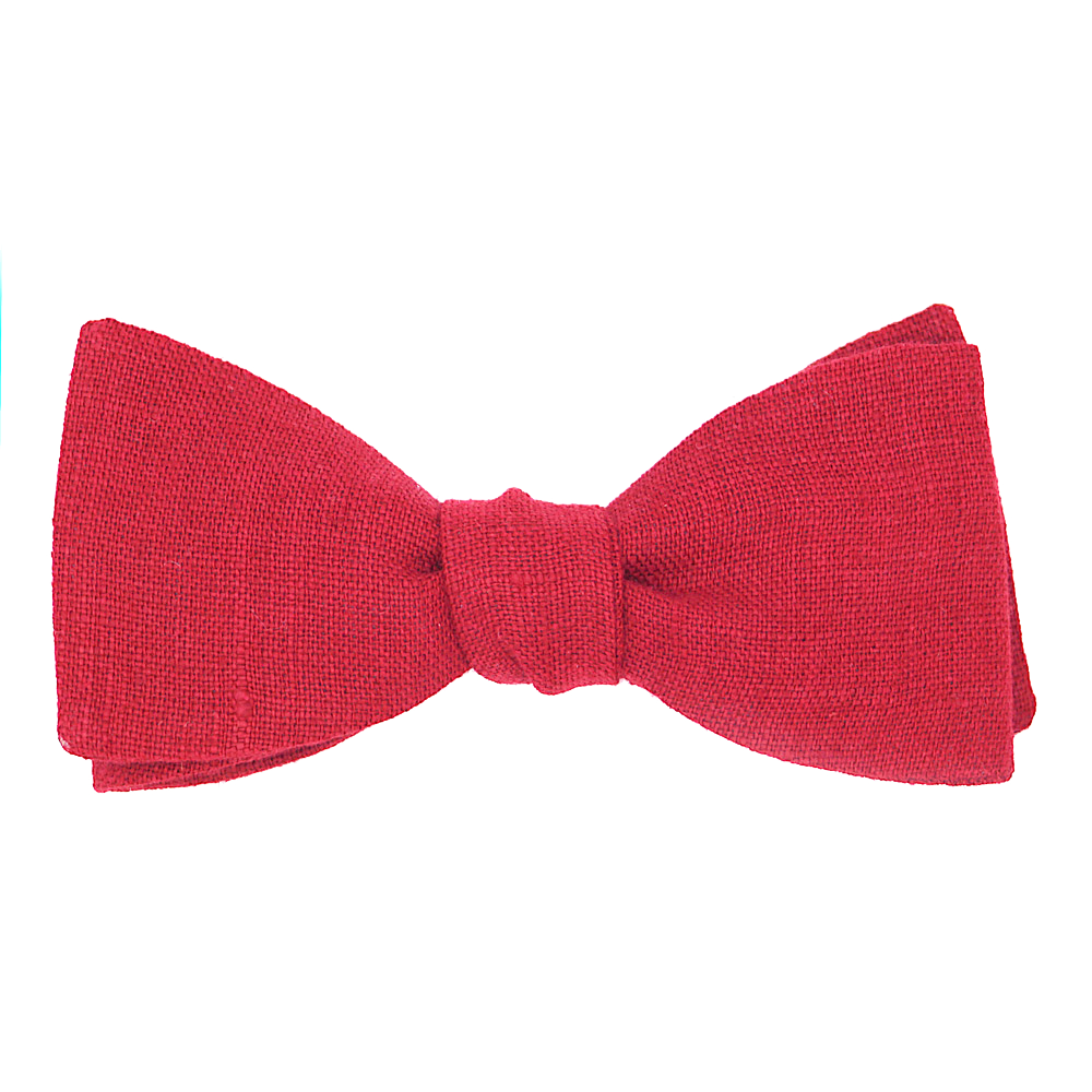 Fliege aus Leinen LE COQ EN PAP'