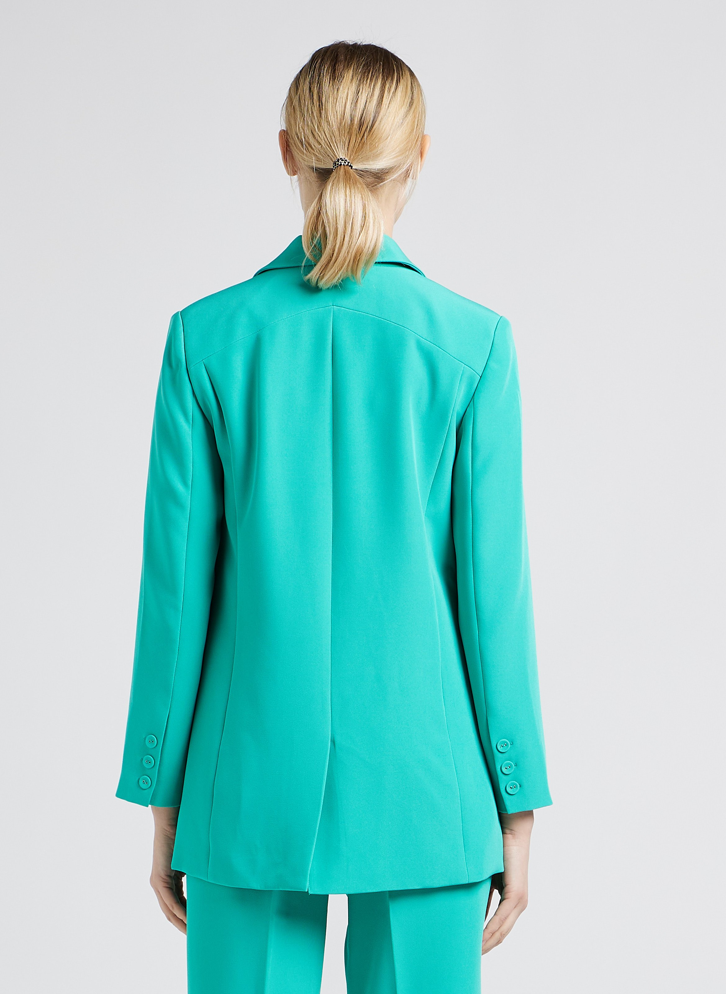 Veste col tailleur  Vert