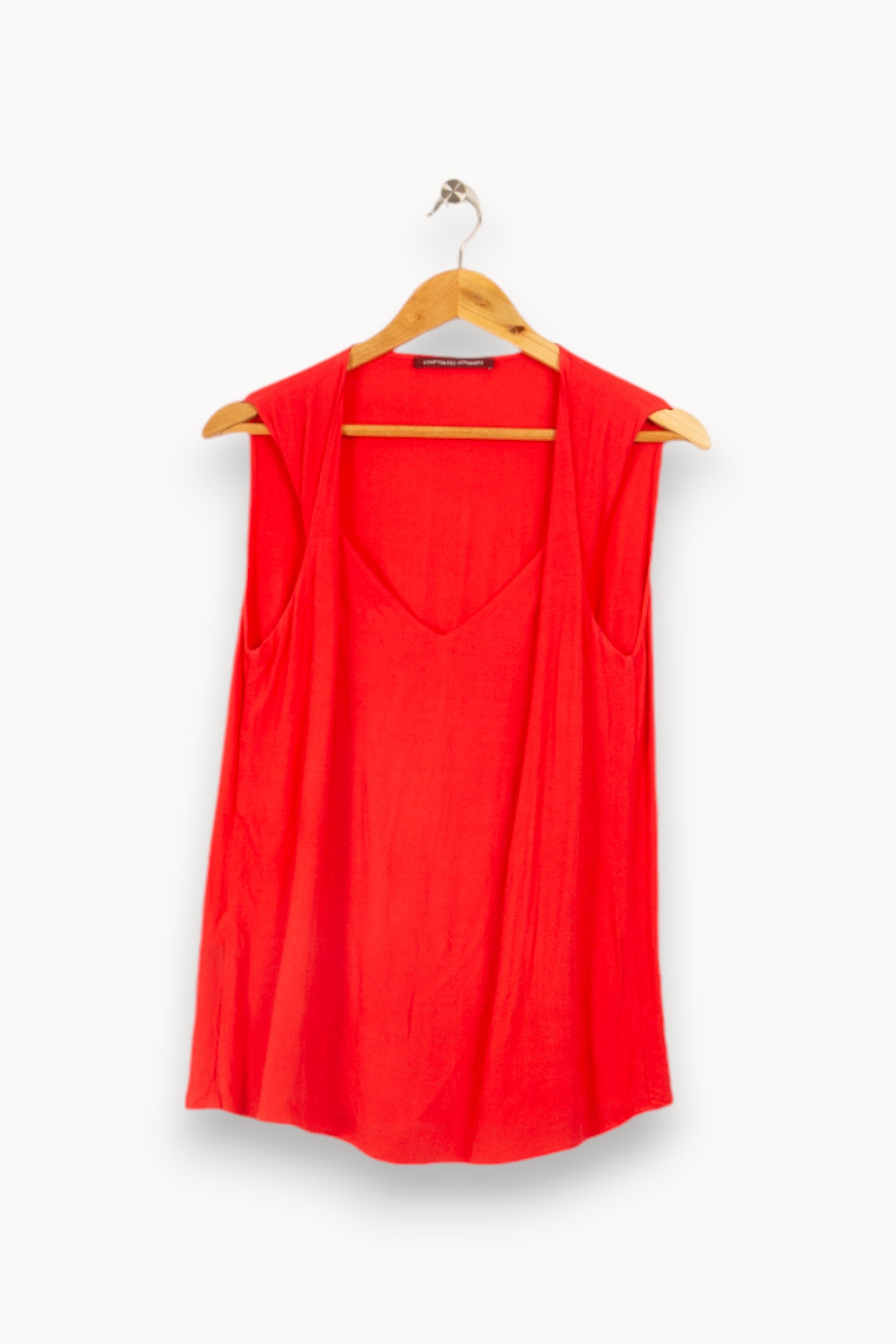 Red, pink tank top COMPTOIR DES COTONNIERS - Seconde main Red