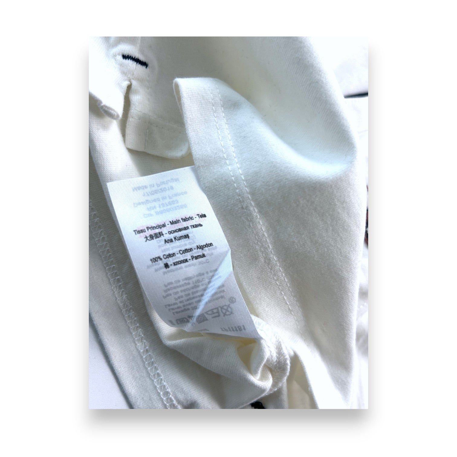 White baby polo - 12 months TARTINE ET CHOCOLAT - seconde-main White