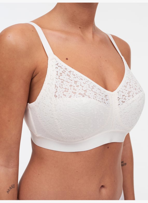Non-wired support bra with cups | Beige by CHANTELLE Non-wired support bra with cups Beige
