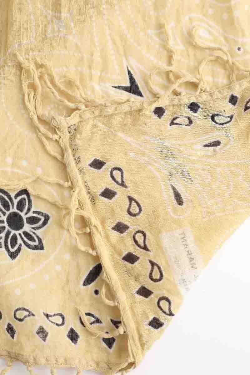 Cotton floaty scarf ISABEL MARANT - Seconde Main Yellow