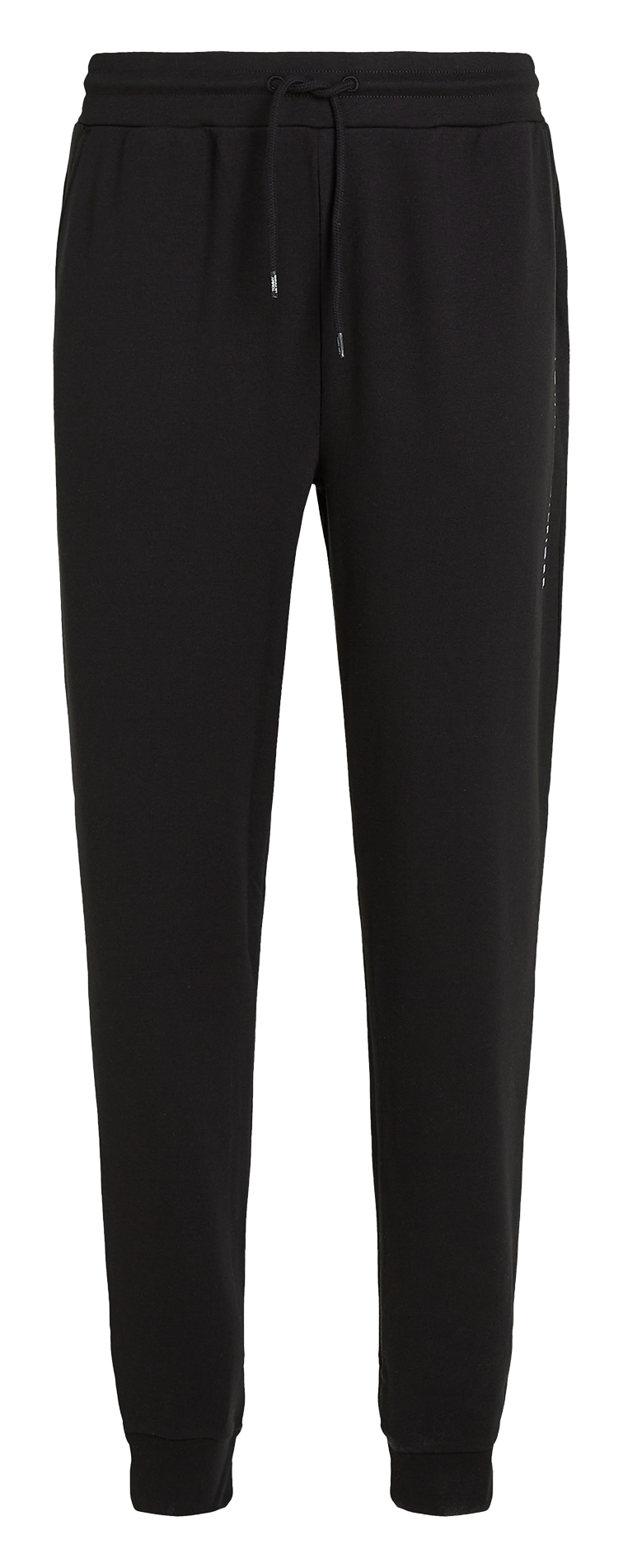 Cotton-blend loungewear track pants TOMMY HILFIGER Black