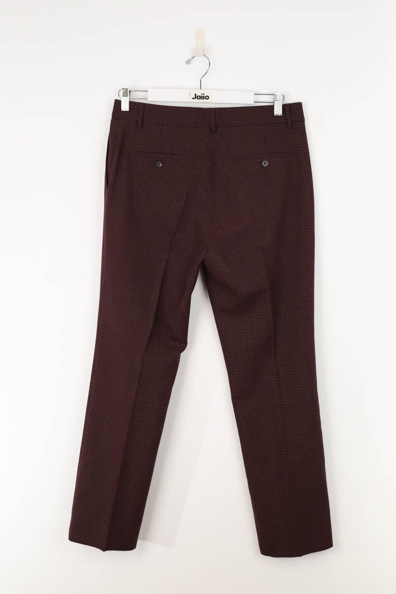 Slim-fit cotton cargo pants PAUL SMITH - Seconde main Red