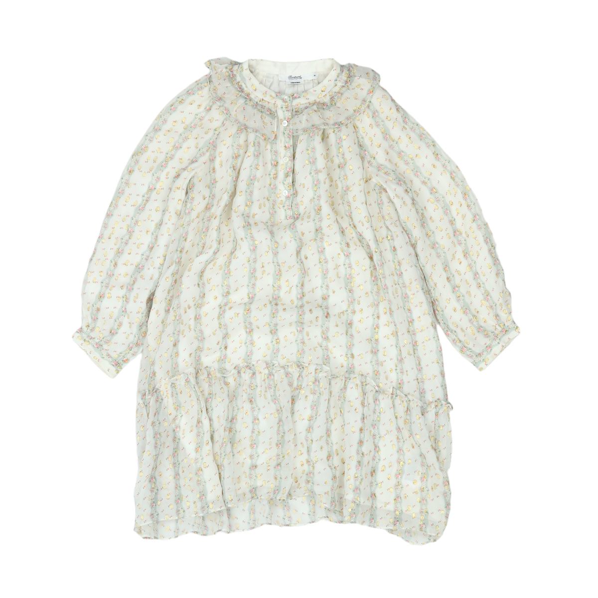 White child's dress - 8 years BONPOINT - Seconde Main White