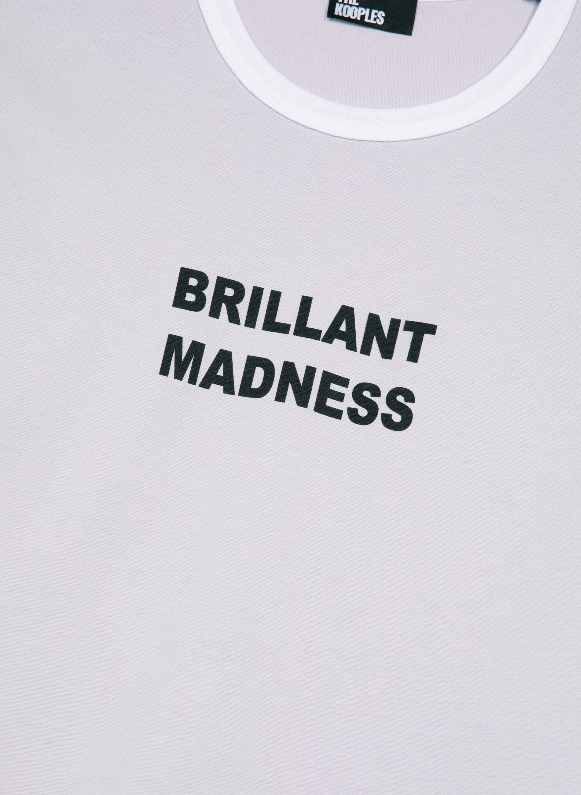 T-shirt with screen printing THE KOOPLES Purple