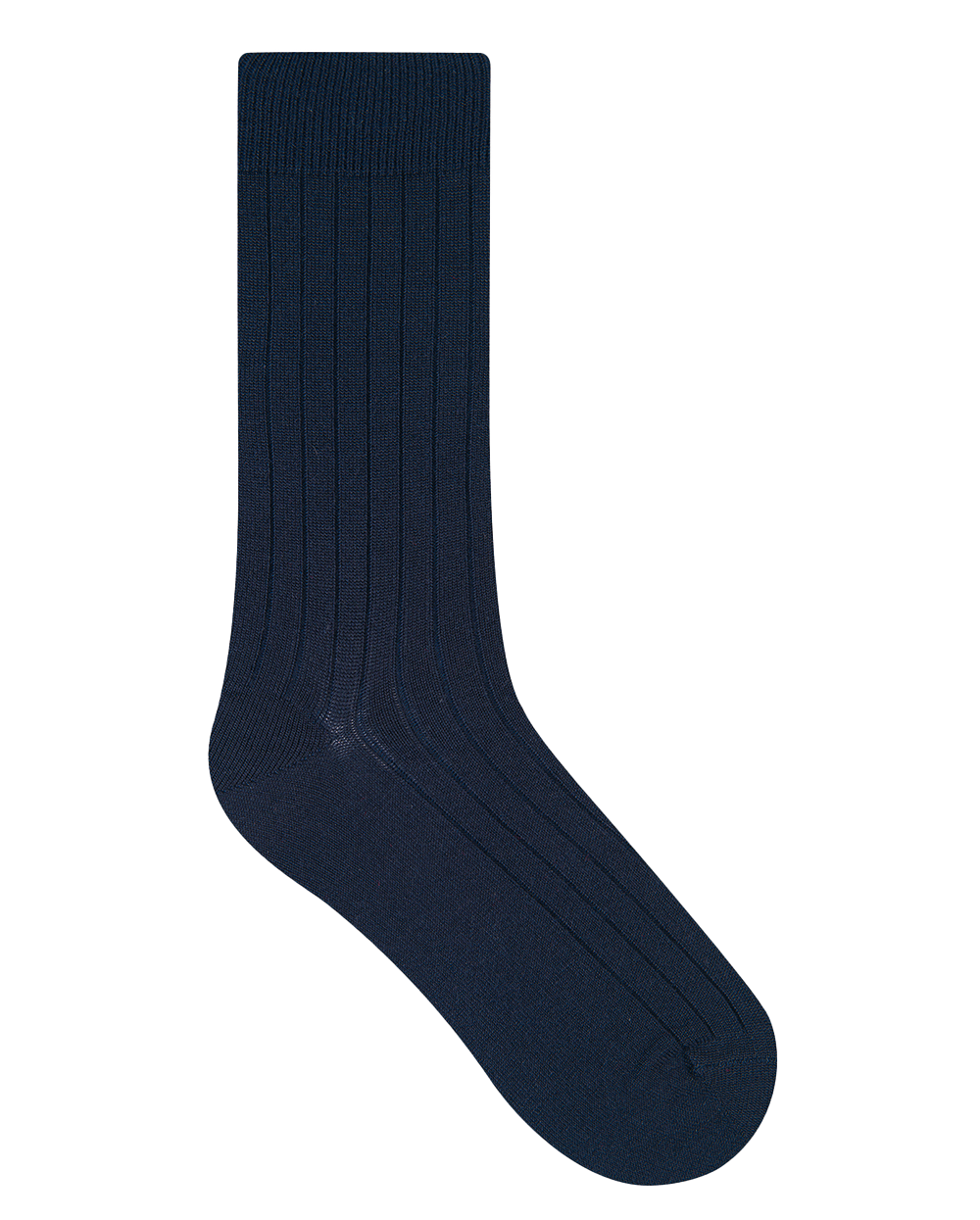 Long wool-blend socks BLEUFORET Blue