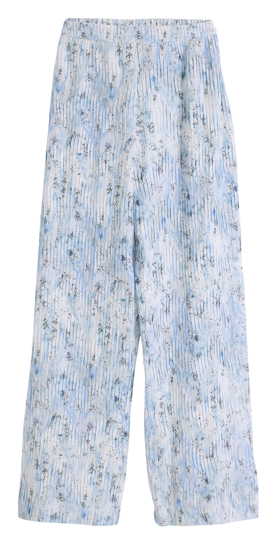 Pantalon large imprimé  DESIGUAL Bleu