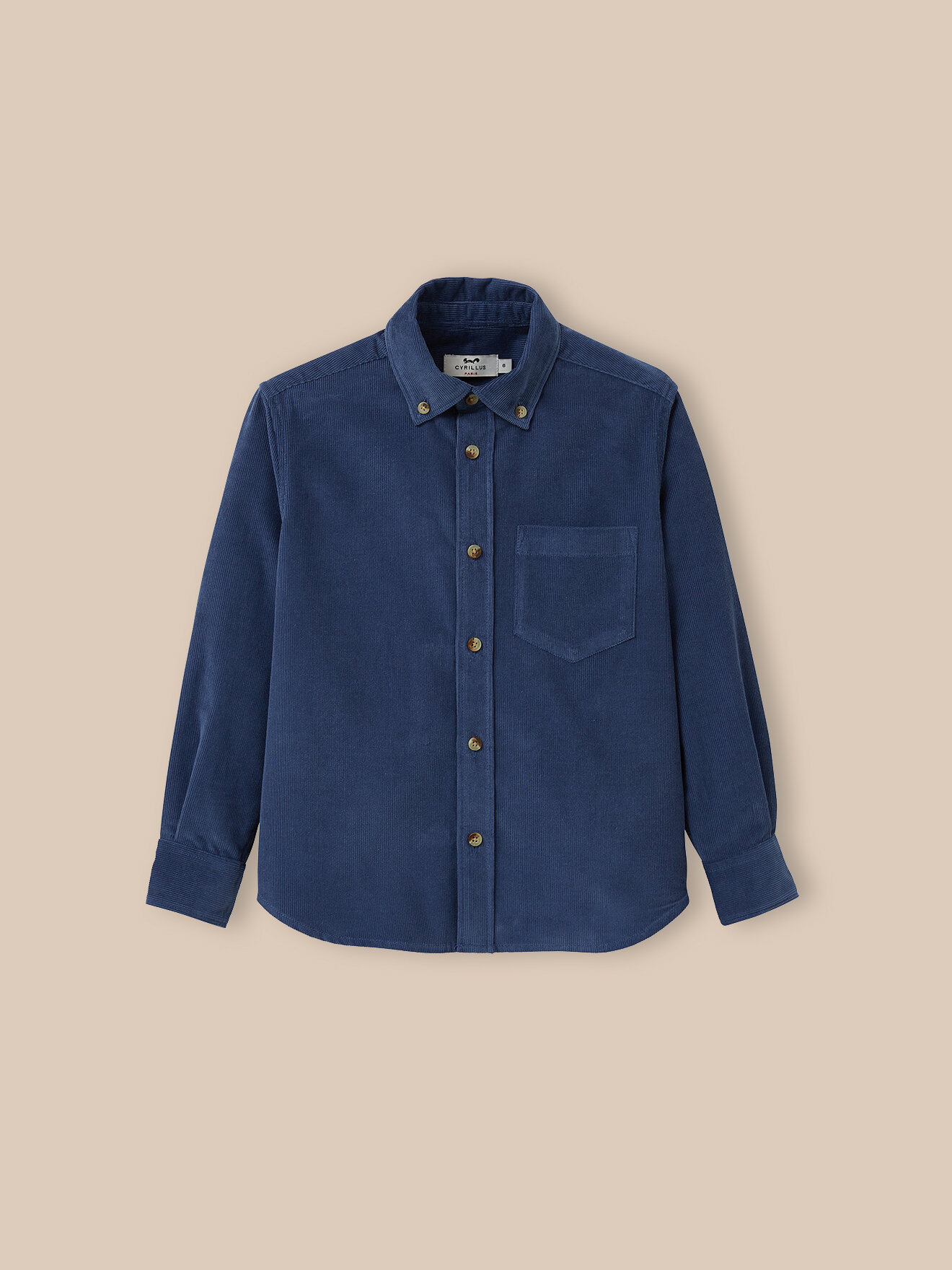Velour shirt CYRILLUS Blue