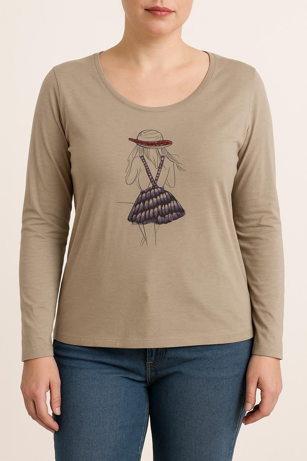 Blouse TARA JARMON - Seconde Main Grey