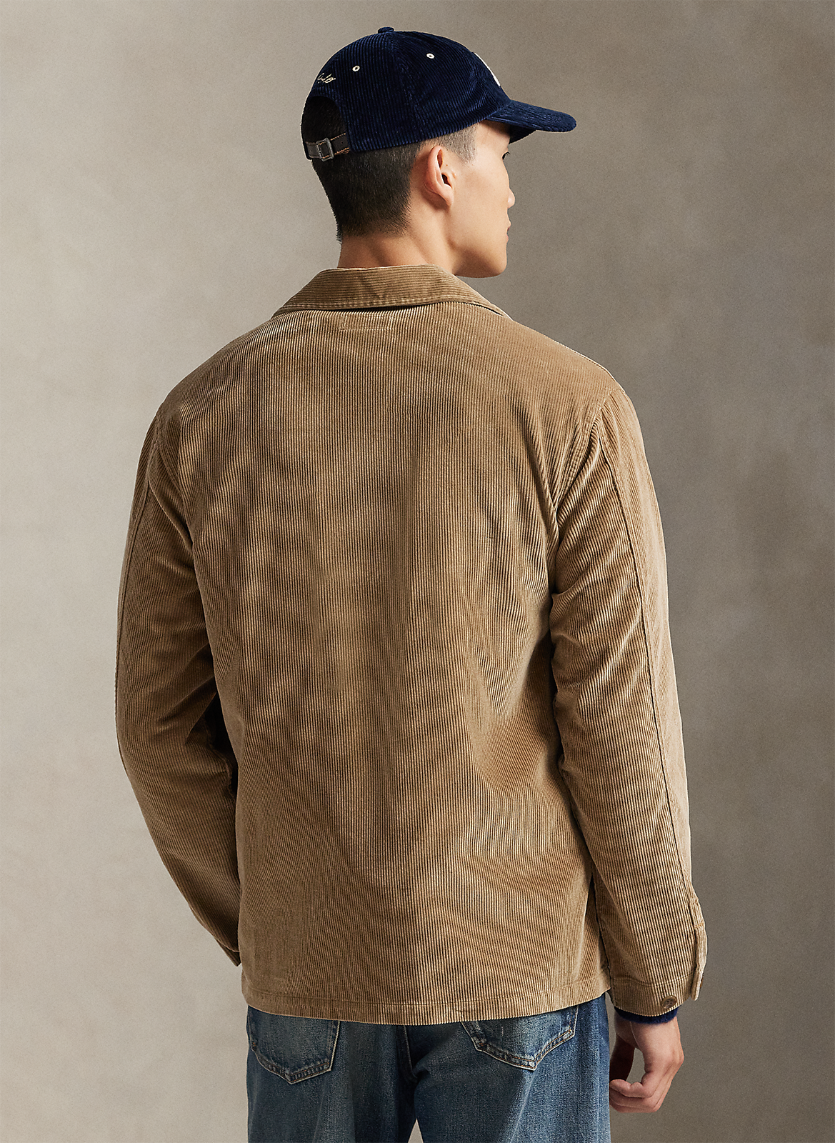 Surchemise droite en coton POLO RALPH LAUREN Beige