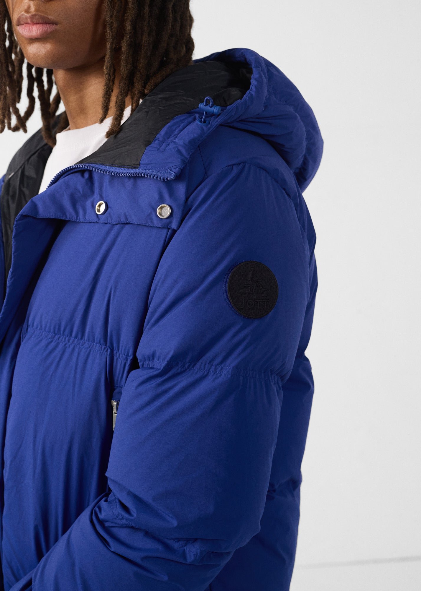 Sanji puffer cold weather jacket JOTT Blue