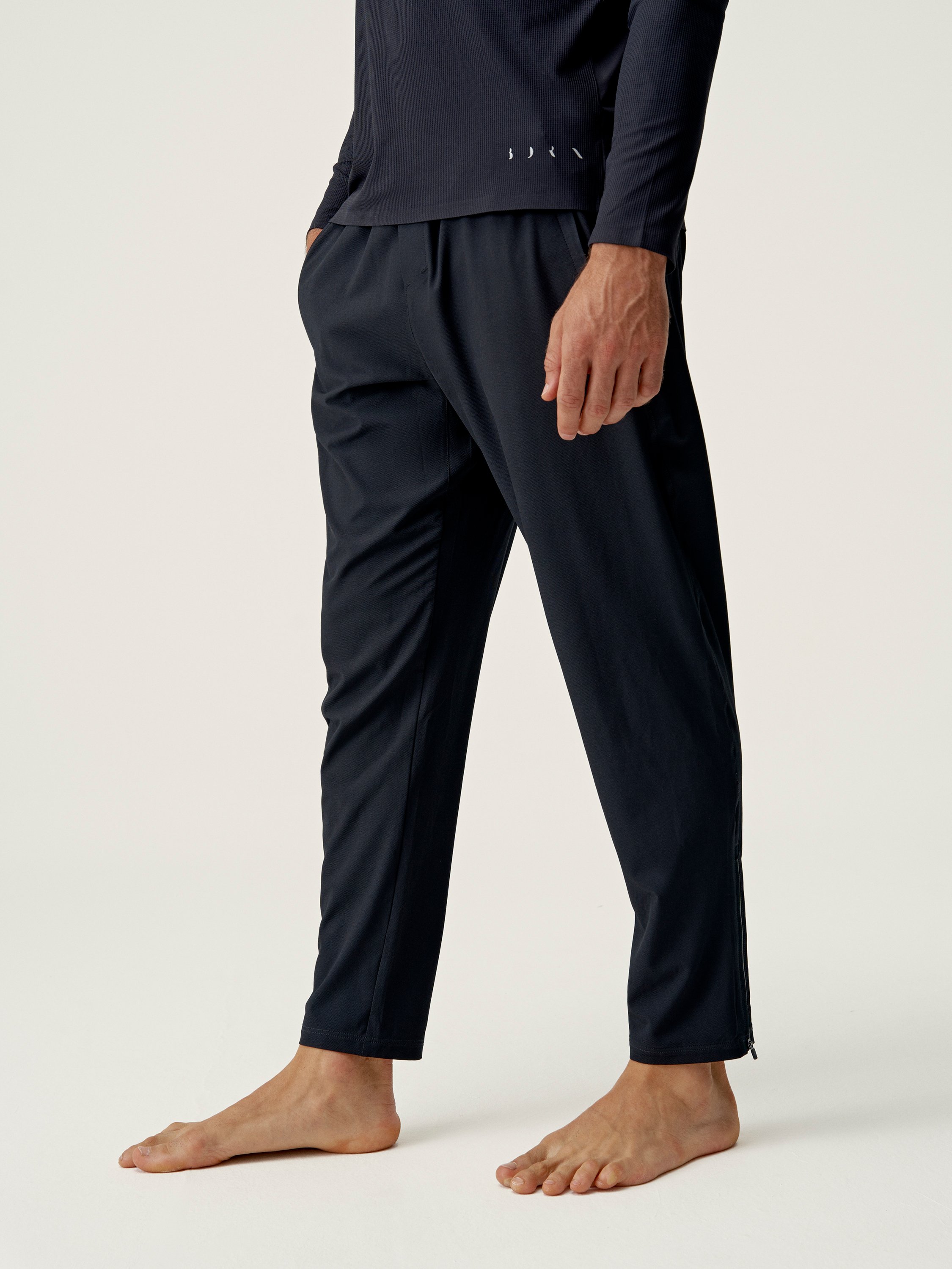 Performance athleisure sports pants Okavango BORN LIVING YOGA Black