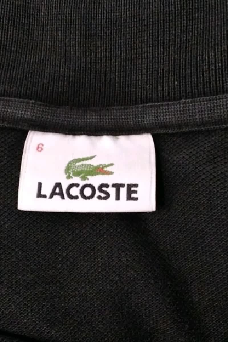 Polo shirt LACOSTE - SECONDE MAIN Black