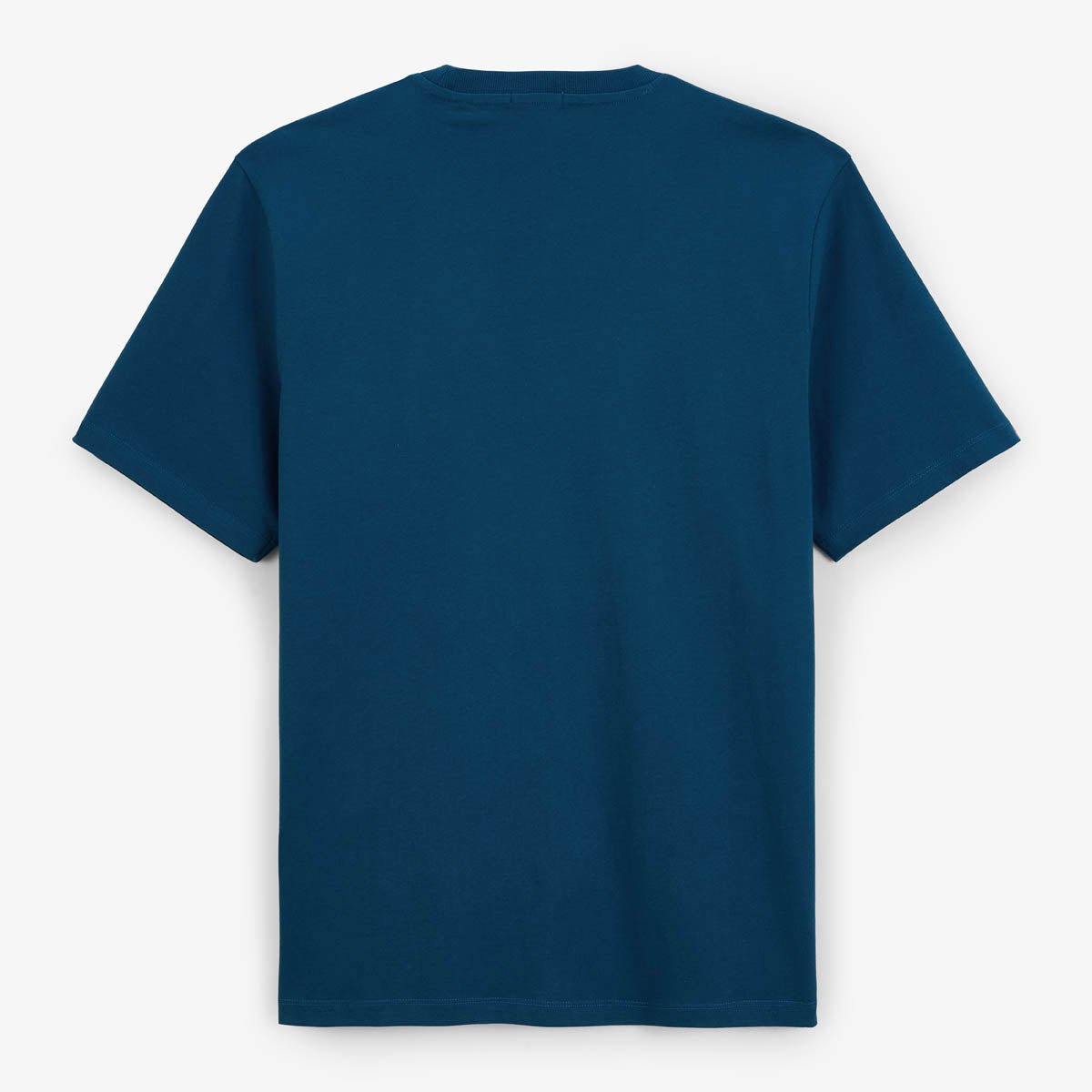 Round-neck cotton T-shirt SERGE BLANCO Blue