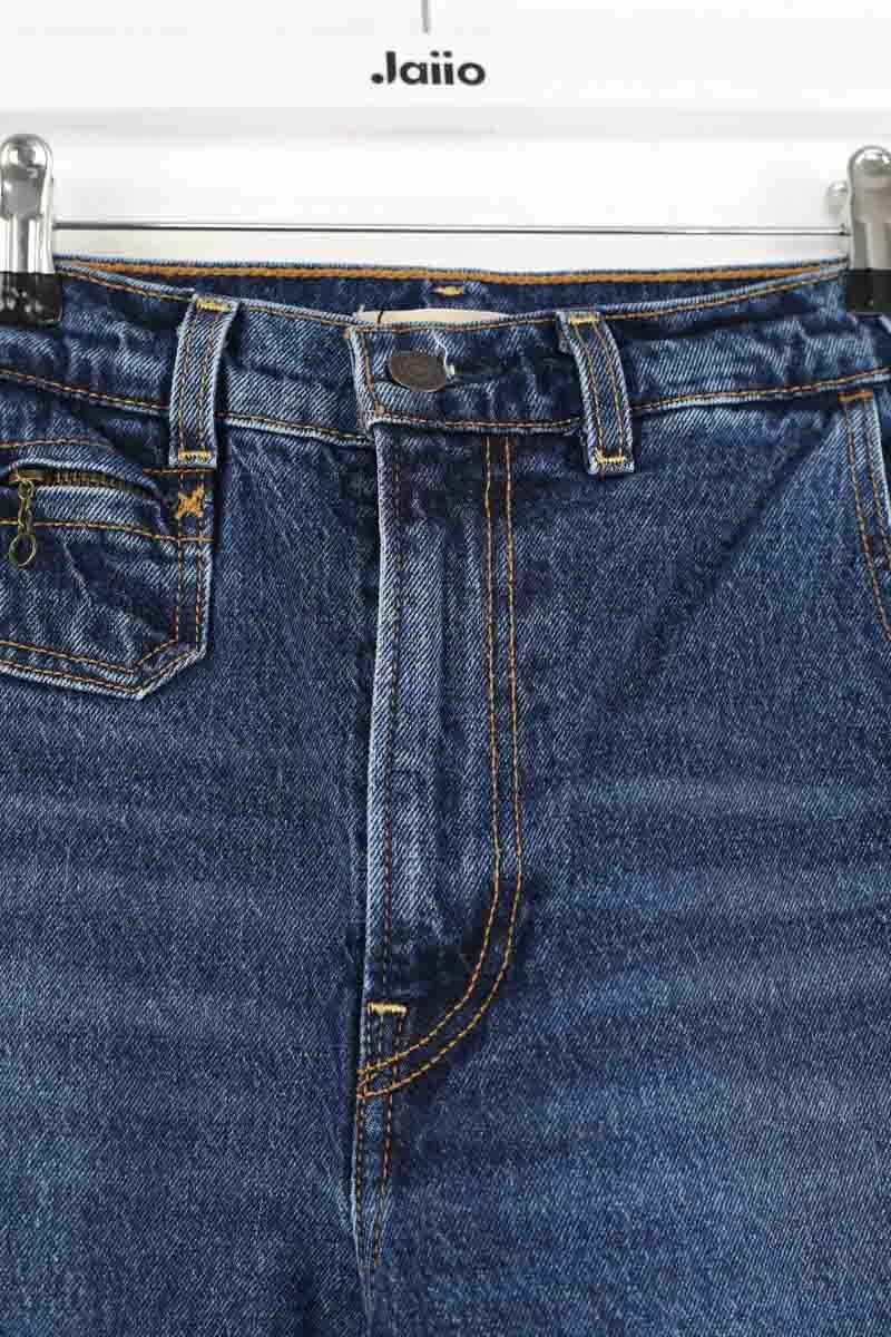 Straight cotton-blend pants LEVI'S - Seconde main Blue