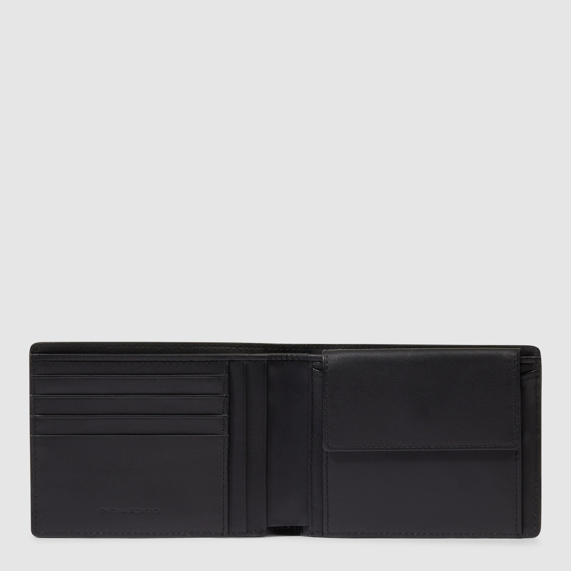 Babylon leather wallet PIQUADRO Black