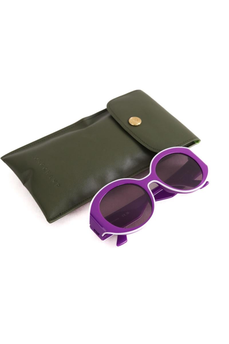 Lunettes surdimensionné LONGCHAMP - Seconde Main Violet