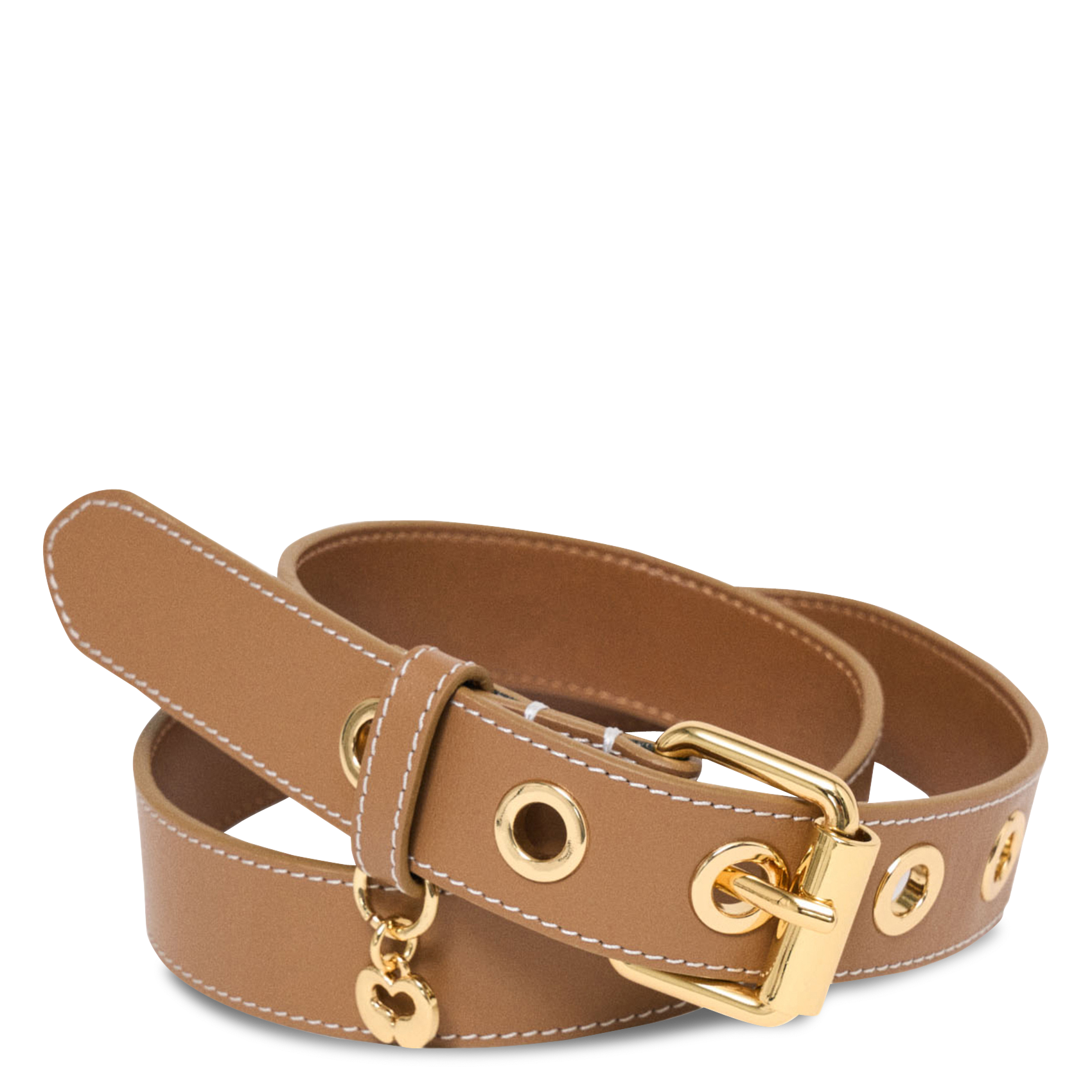 Ceinture en cuir MAJE Marron