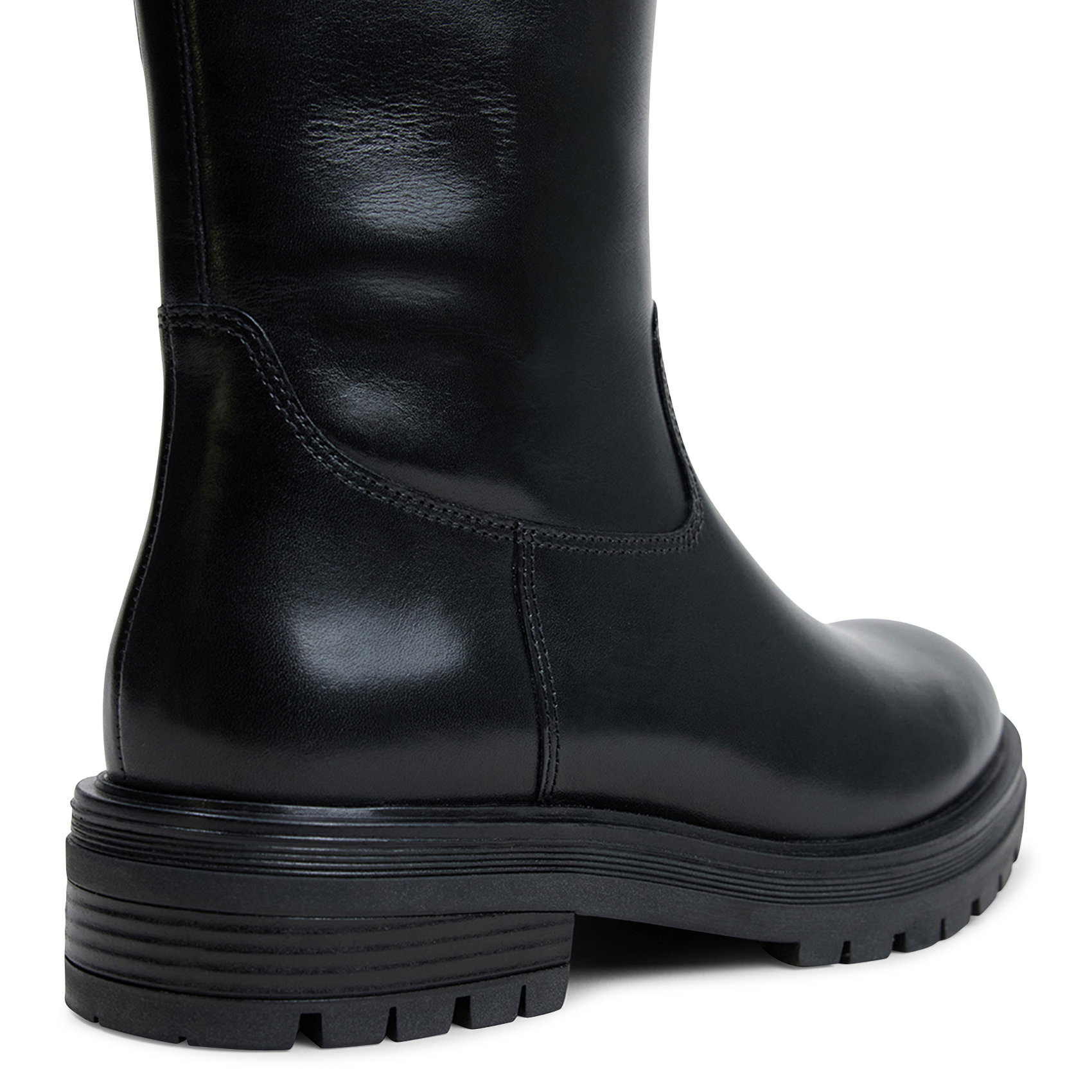 Leather boots JONAK Black