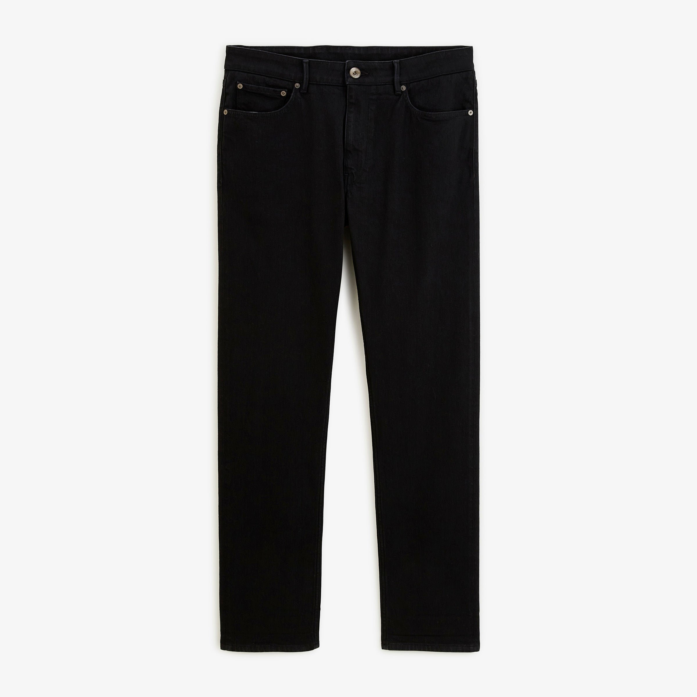 Tapered cotton jeans SERGE BLANCO Black