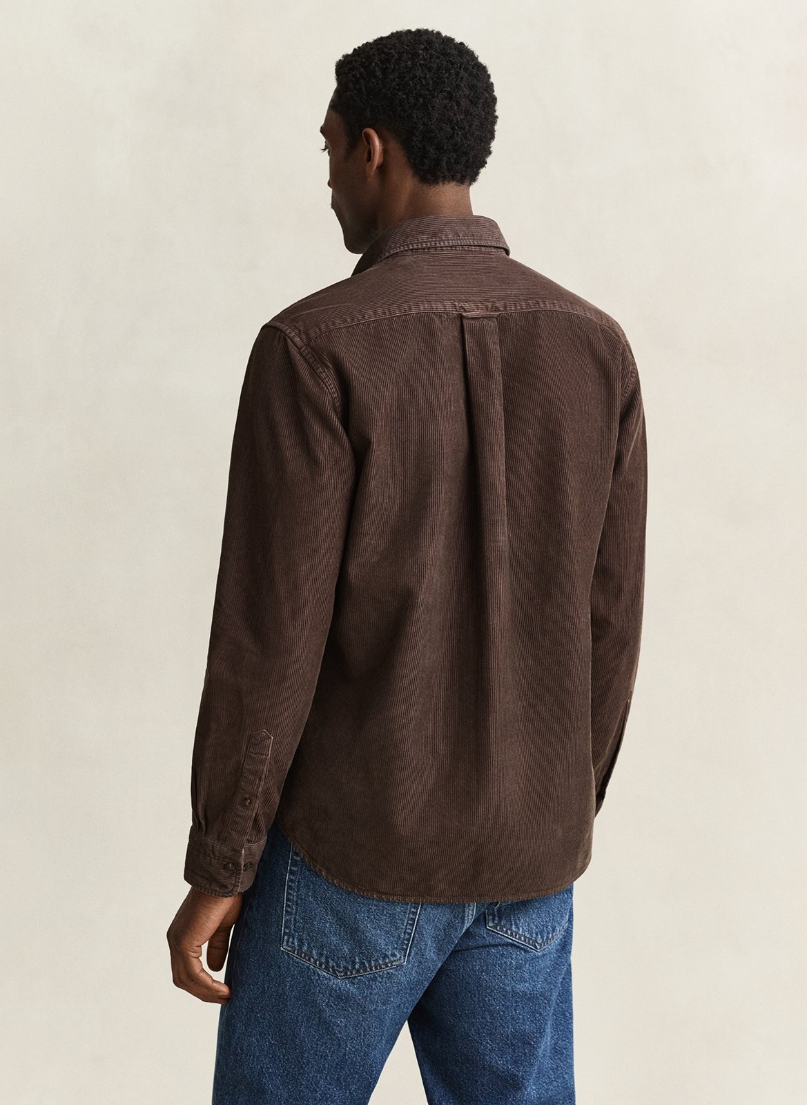 Bluse aus Bio-Baumwolle mit klassischem Kragen GANT Braun
