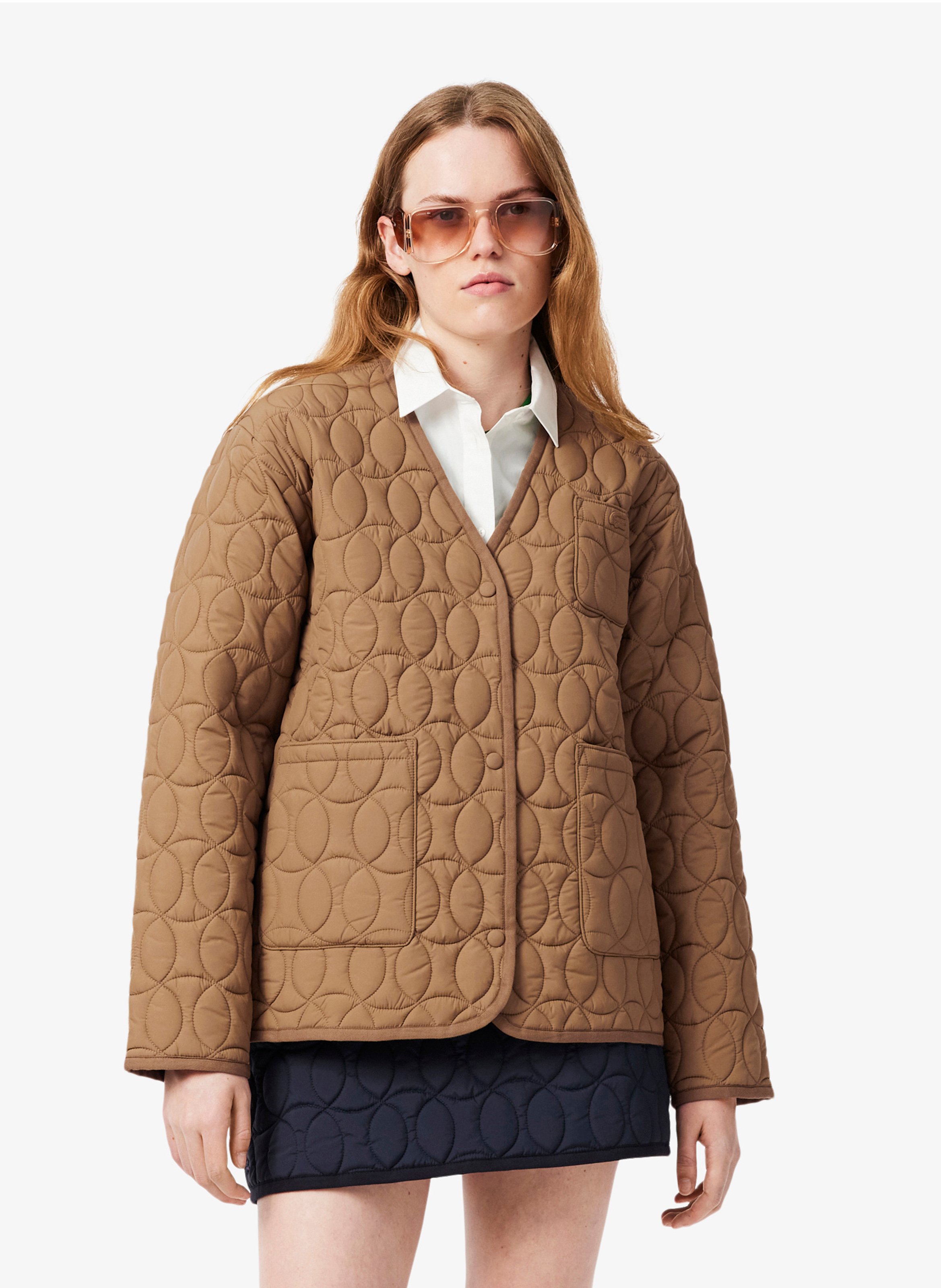 Veste ample matelassée LACOSTE