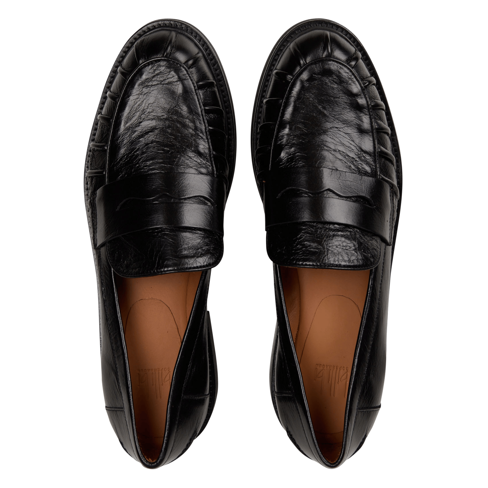 Ledermokassins | Schwarz BILLI BI Damen