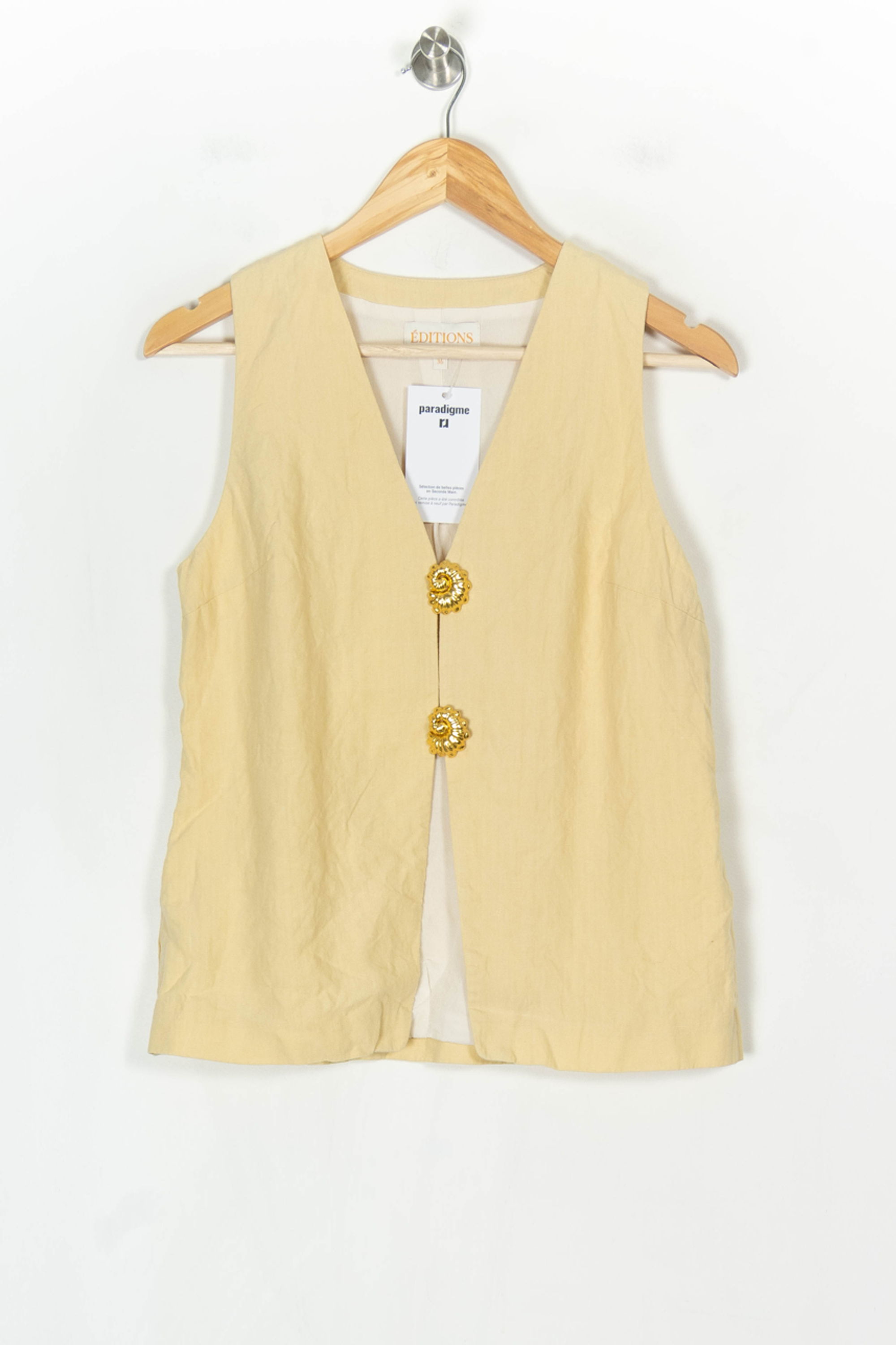 Top & débardeur SEZANE - Seconde main Jaune
