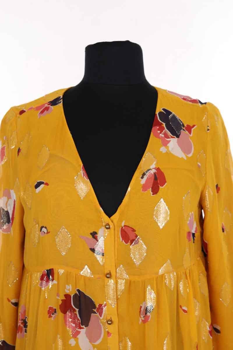 Robe SEZANE - Seconde main Jaune